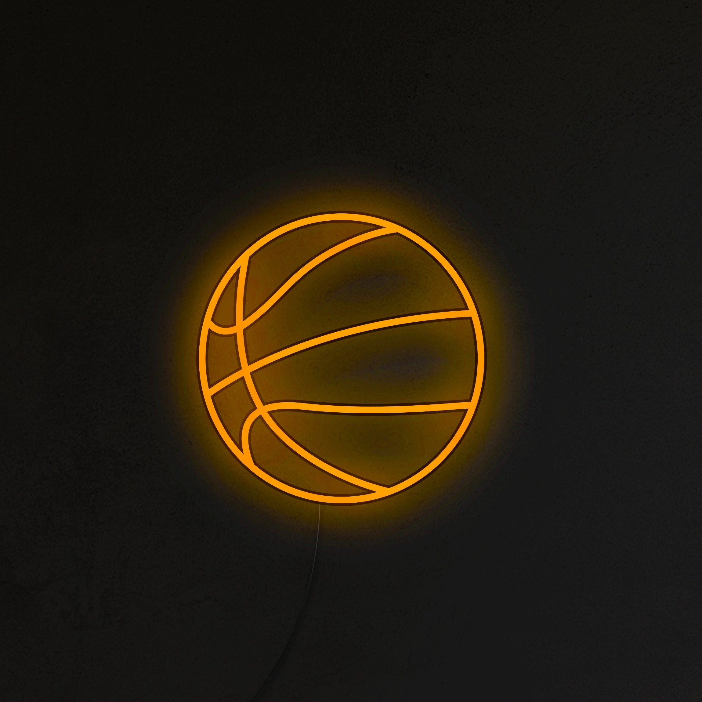 Koszykówka Piłka Neon LED