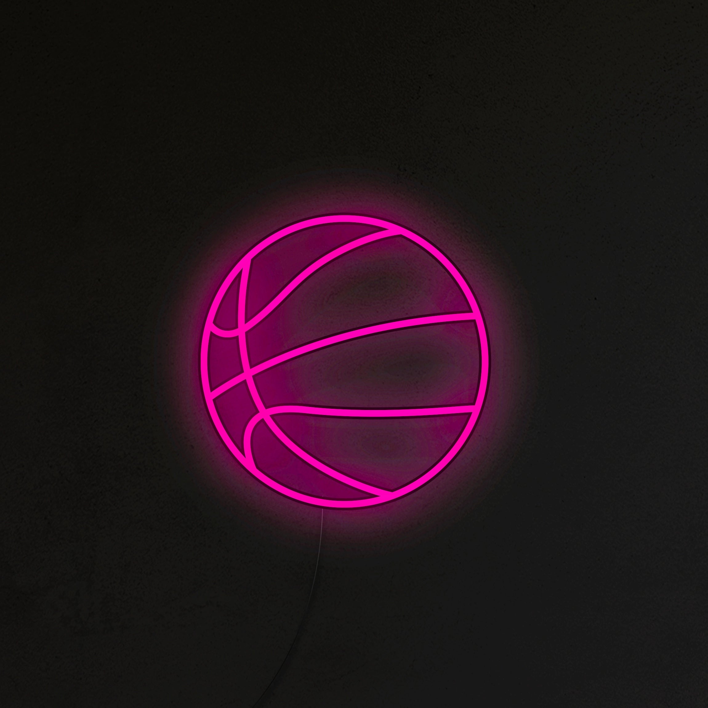 Koszykówka Piłka Neon LED