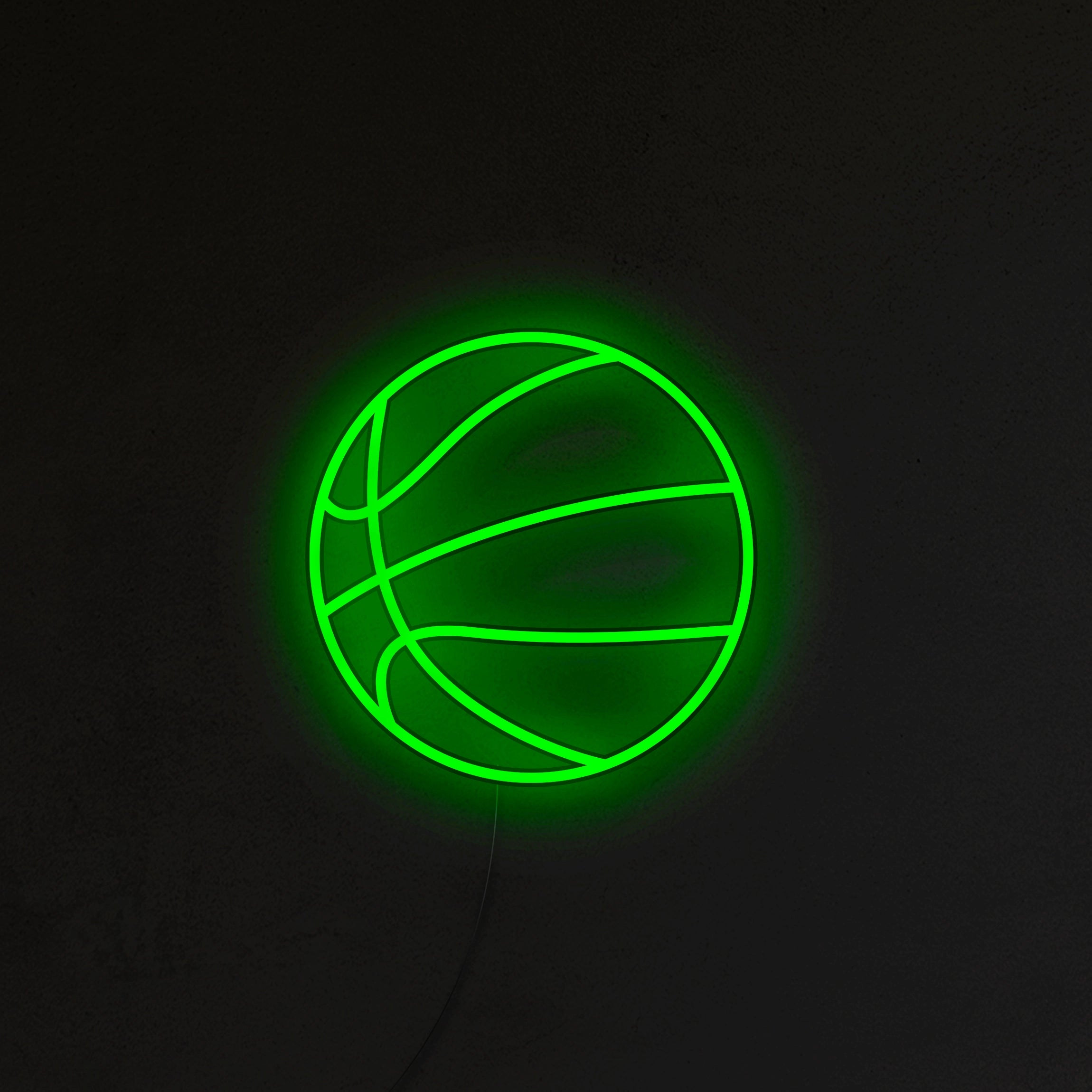 Koszykówka Piłka Neon LED