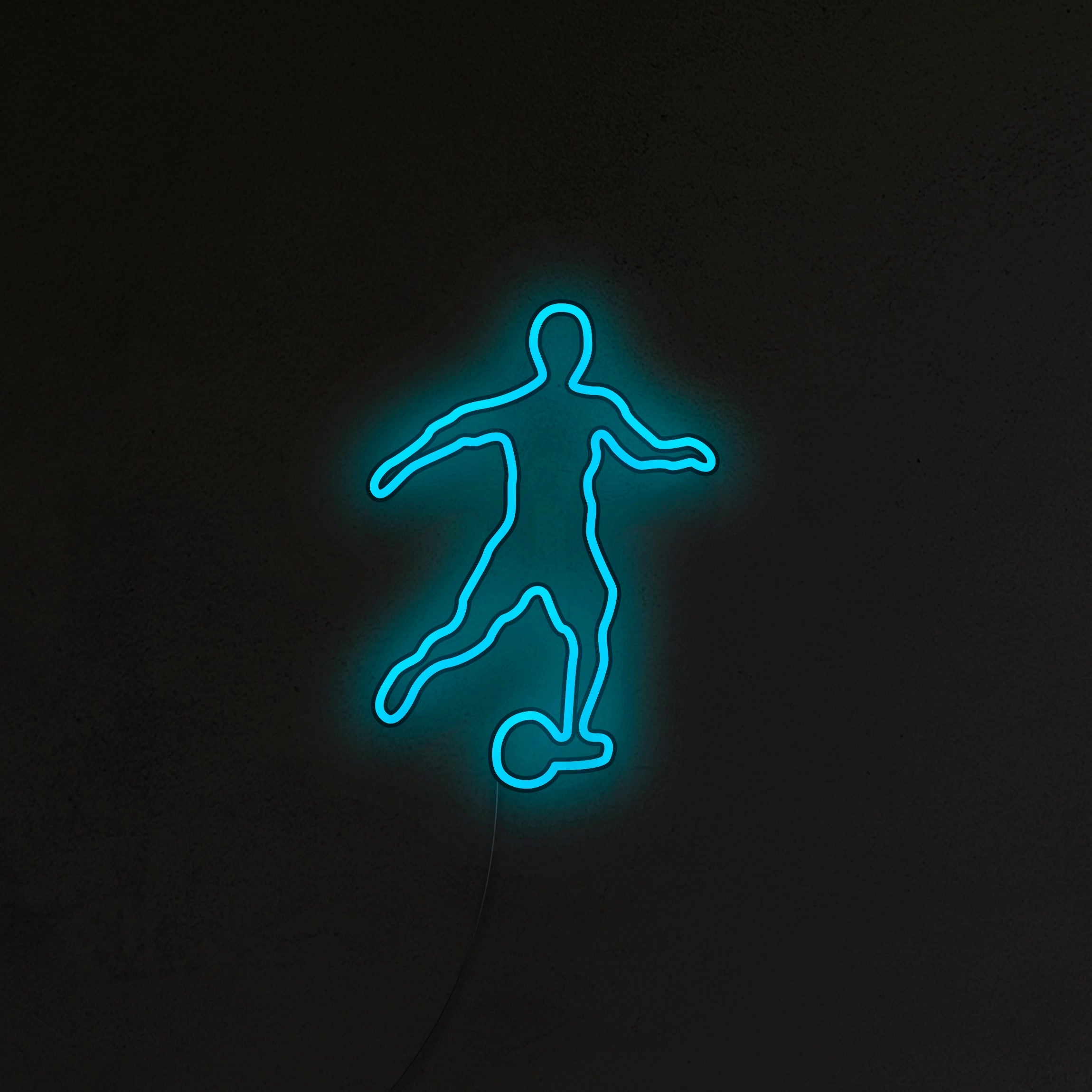 Piłkarz Neon LED