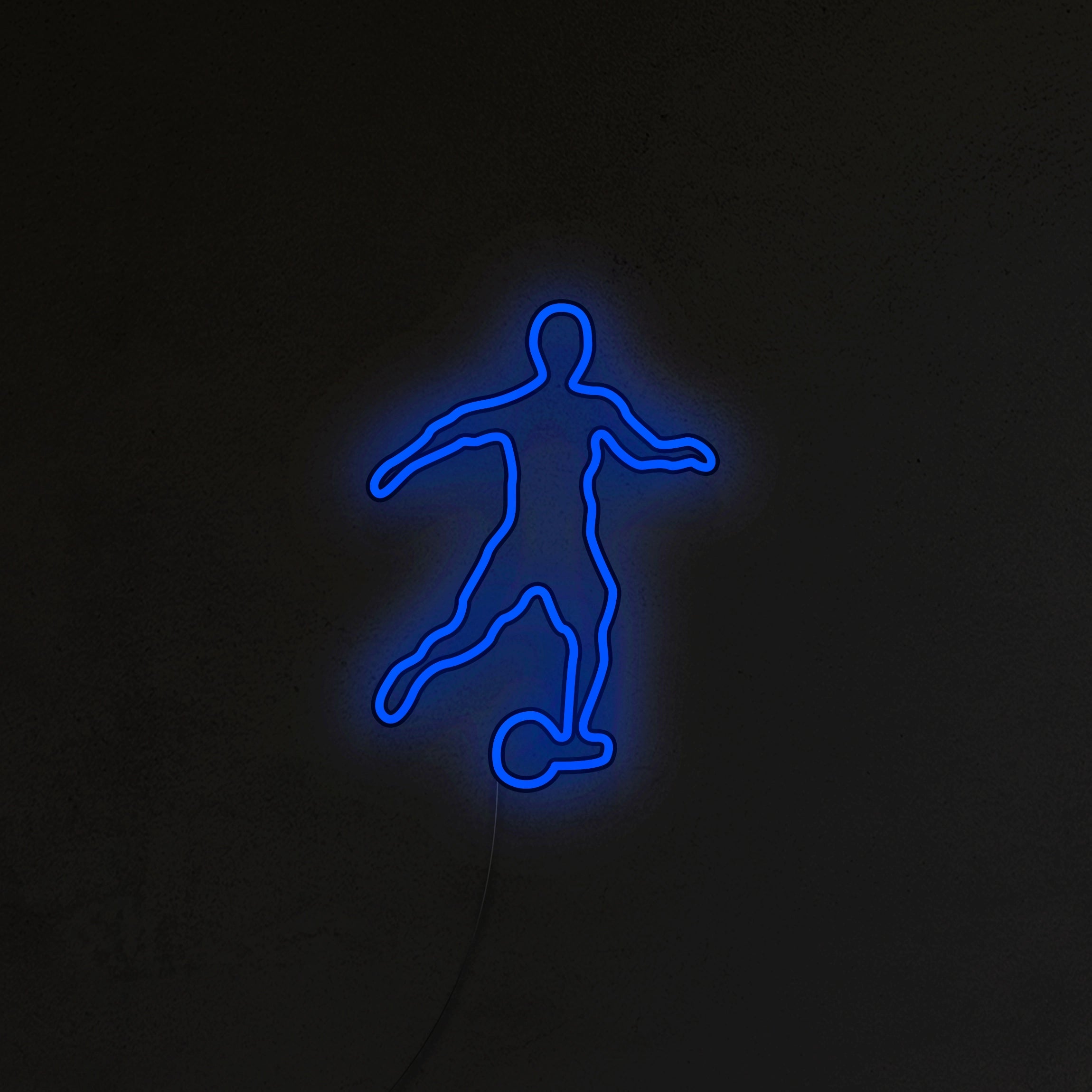 Piłkarz Neon LED