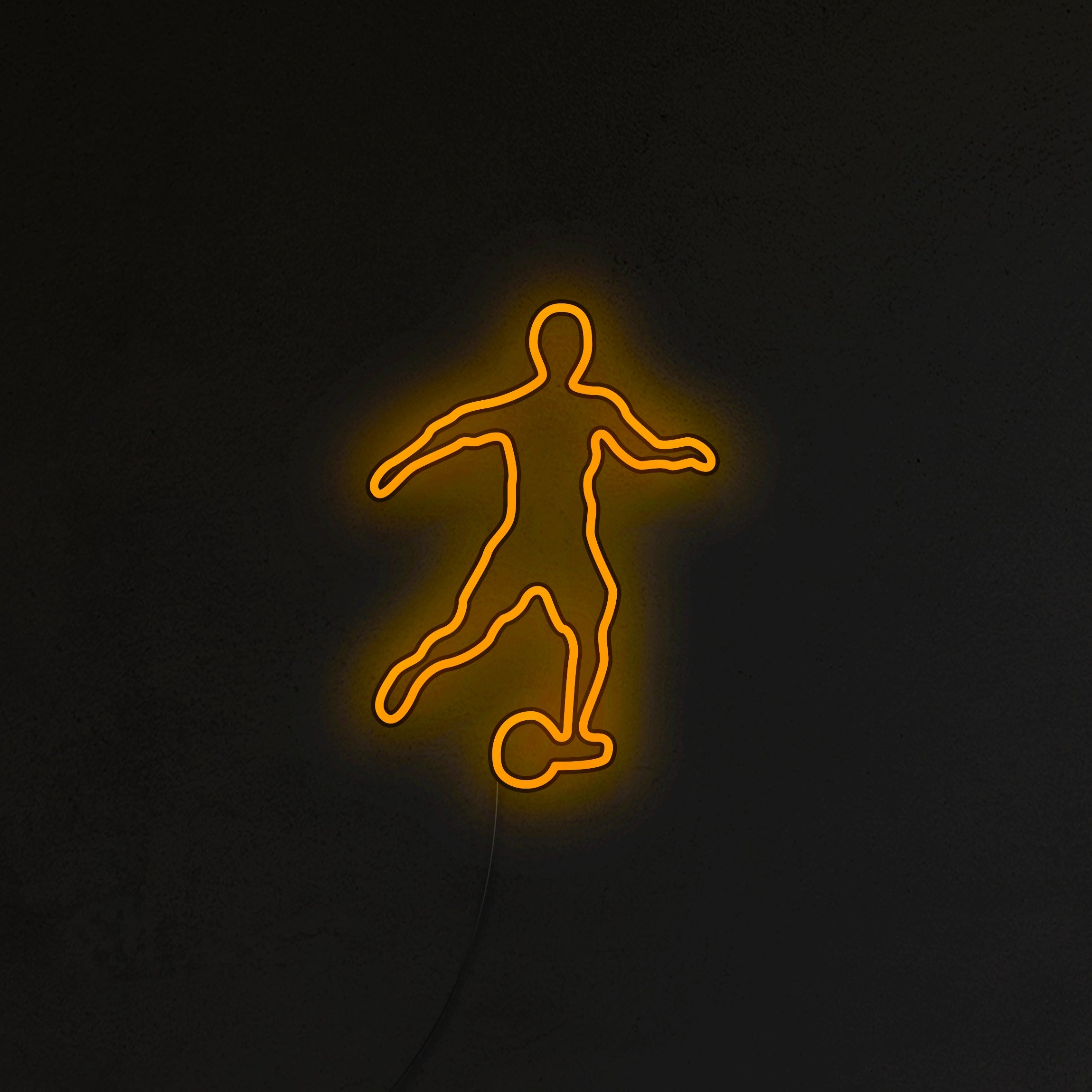 Piłkarz Neon LED