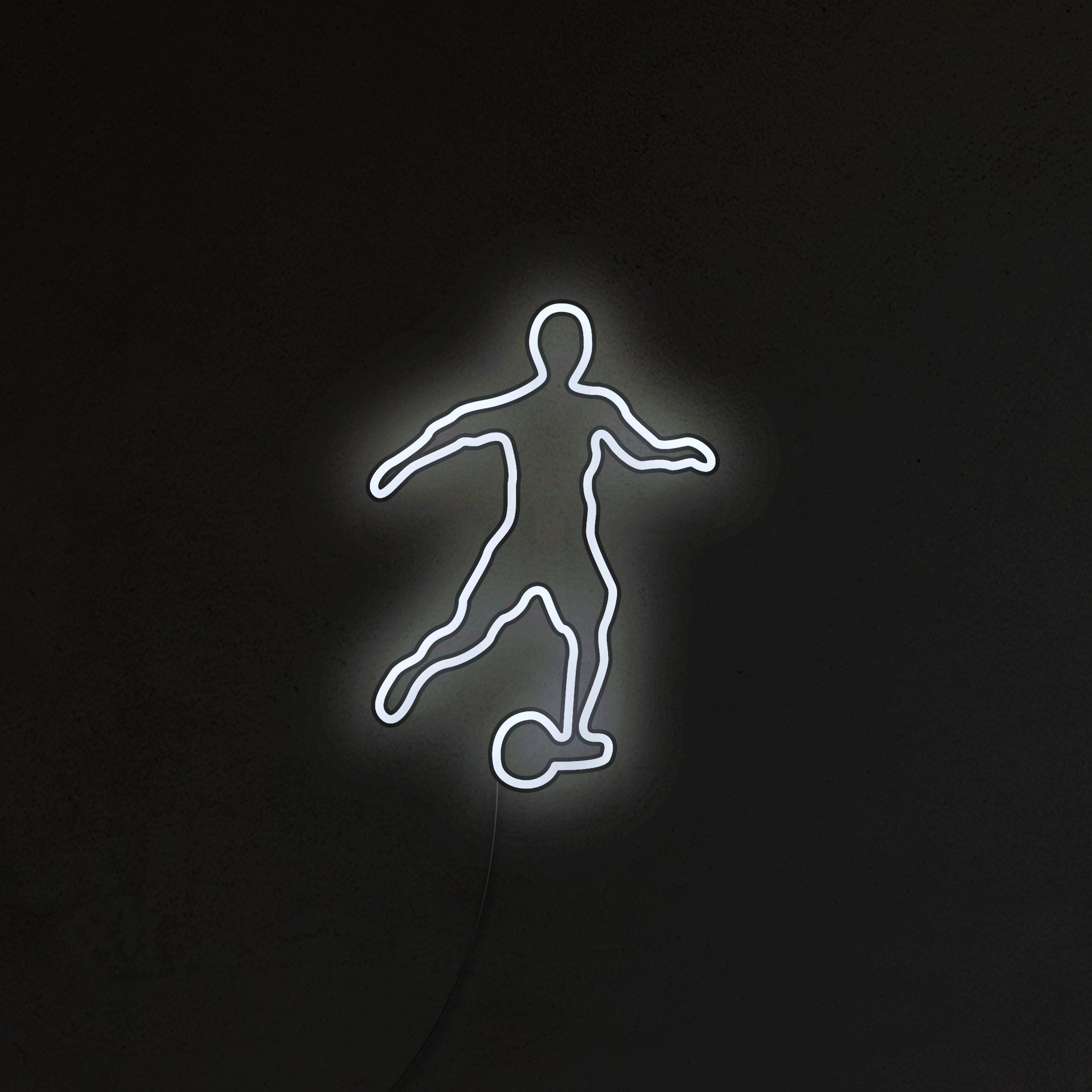 Piłkarz Neon LED