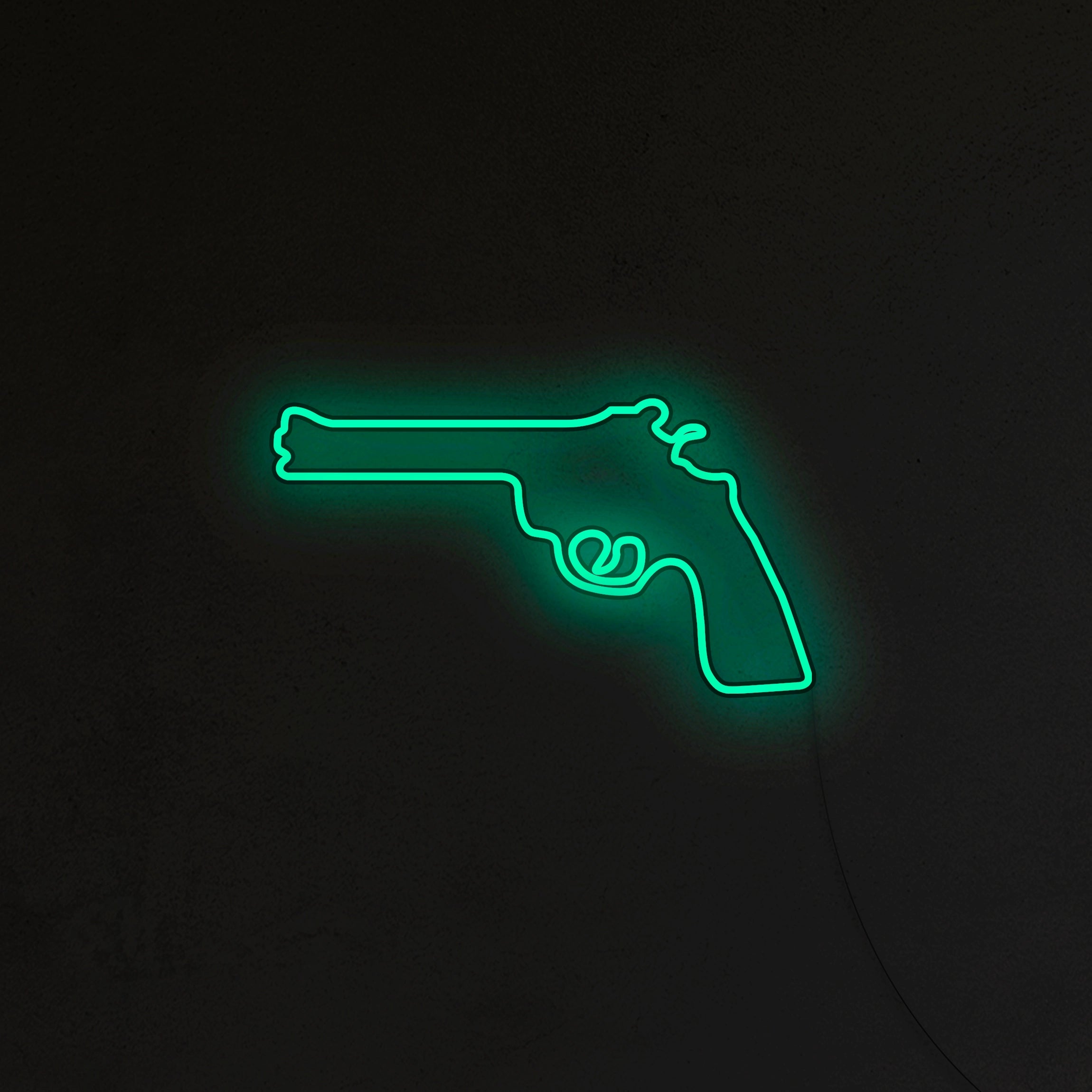 Rewolwer Neon LED
