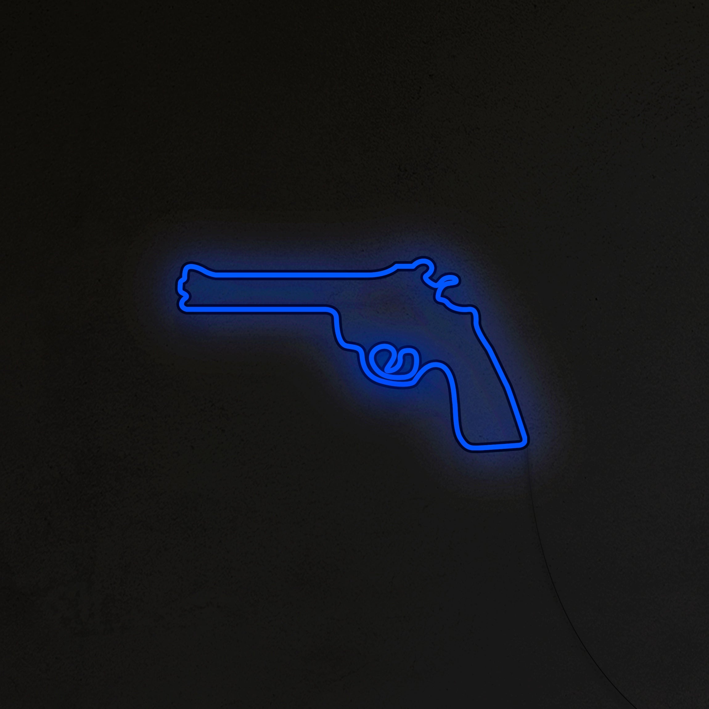 Rewolwer Neon LED