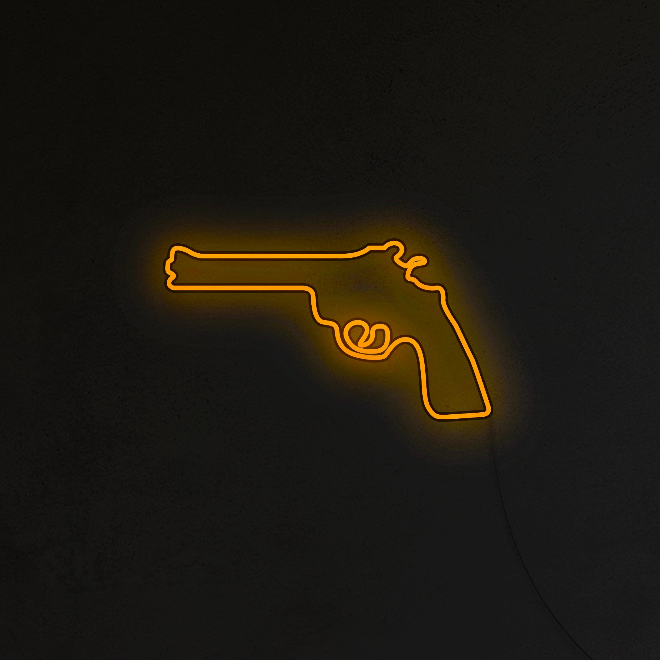 Rewolwer Neon LED