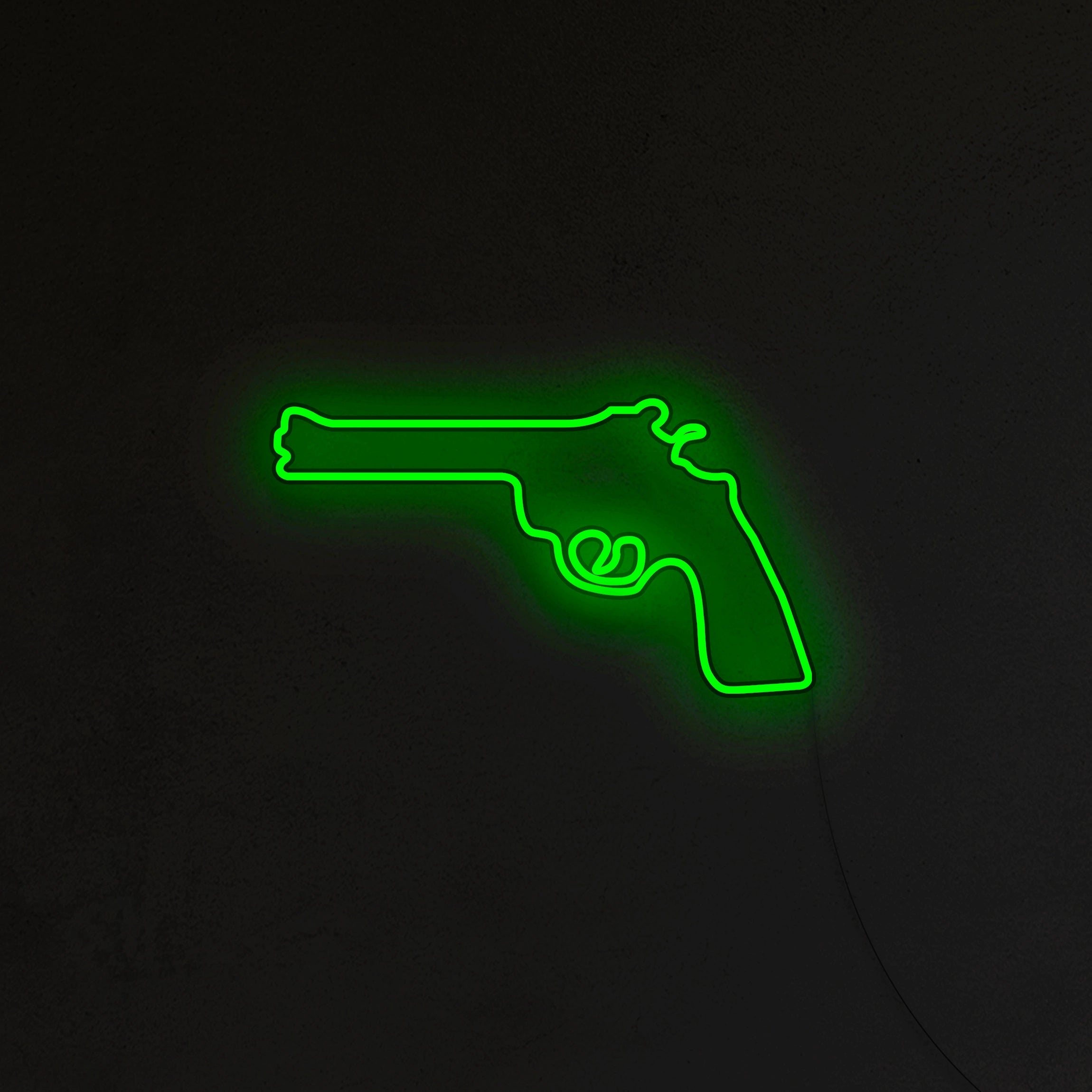 Rewolwer Neon LED