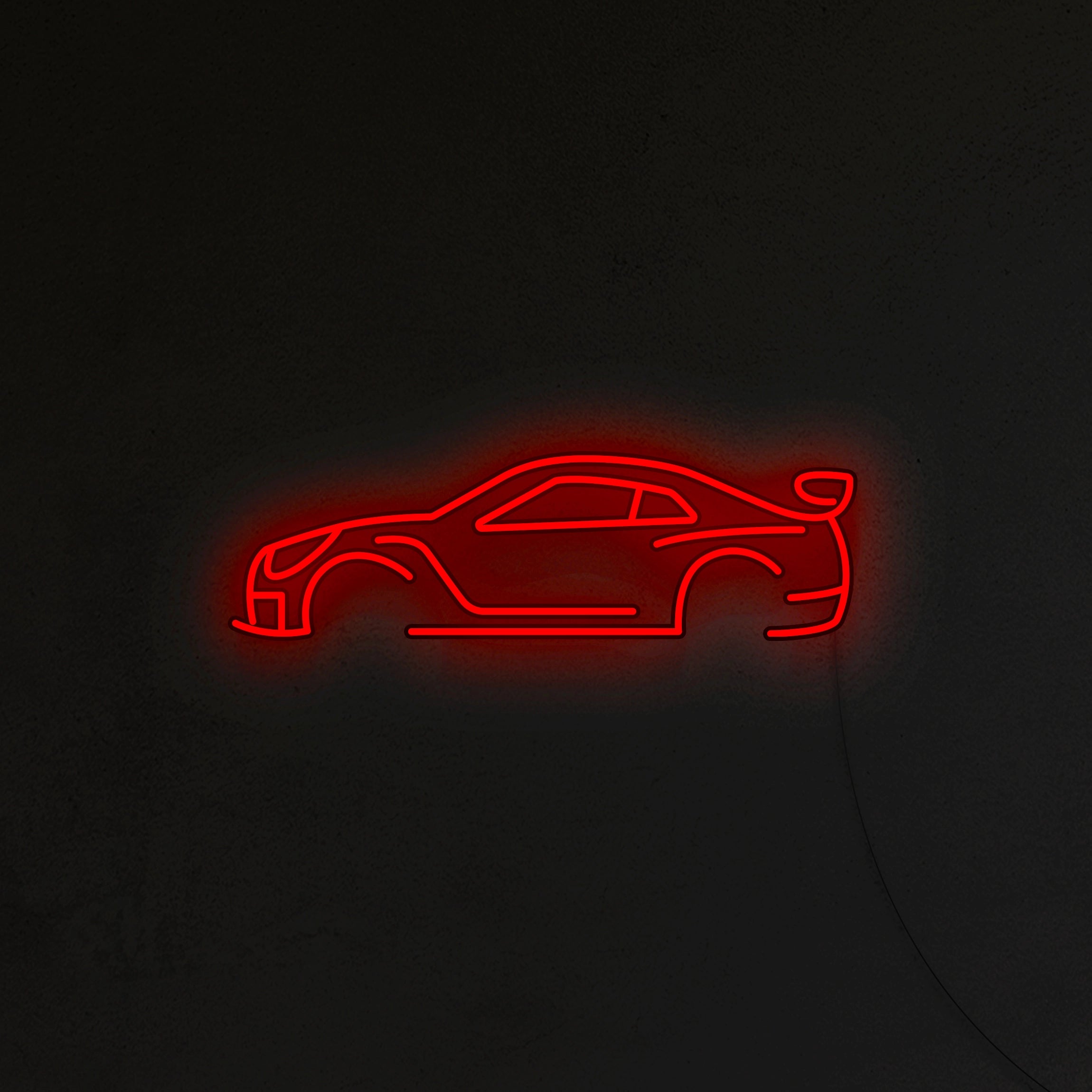 Samochód Sportowy Neon LED