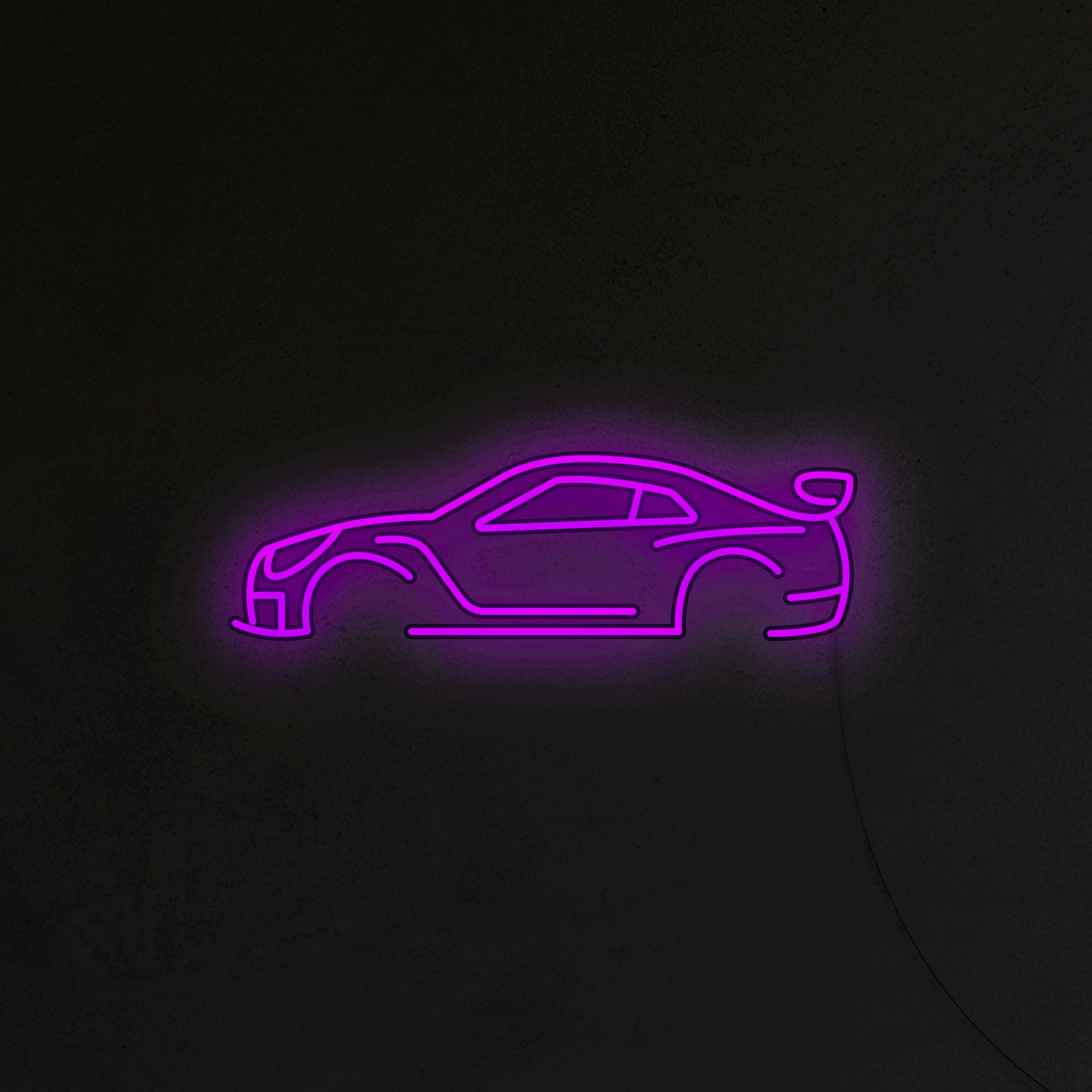 Samochód Sportowy Neon LED