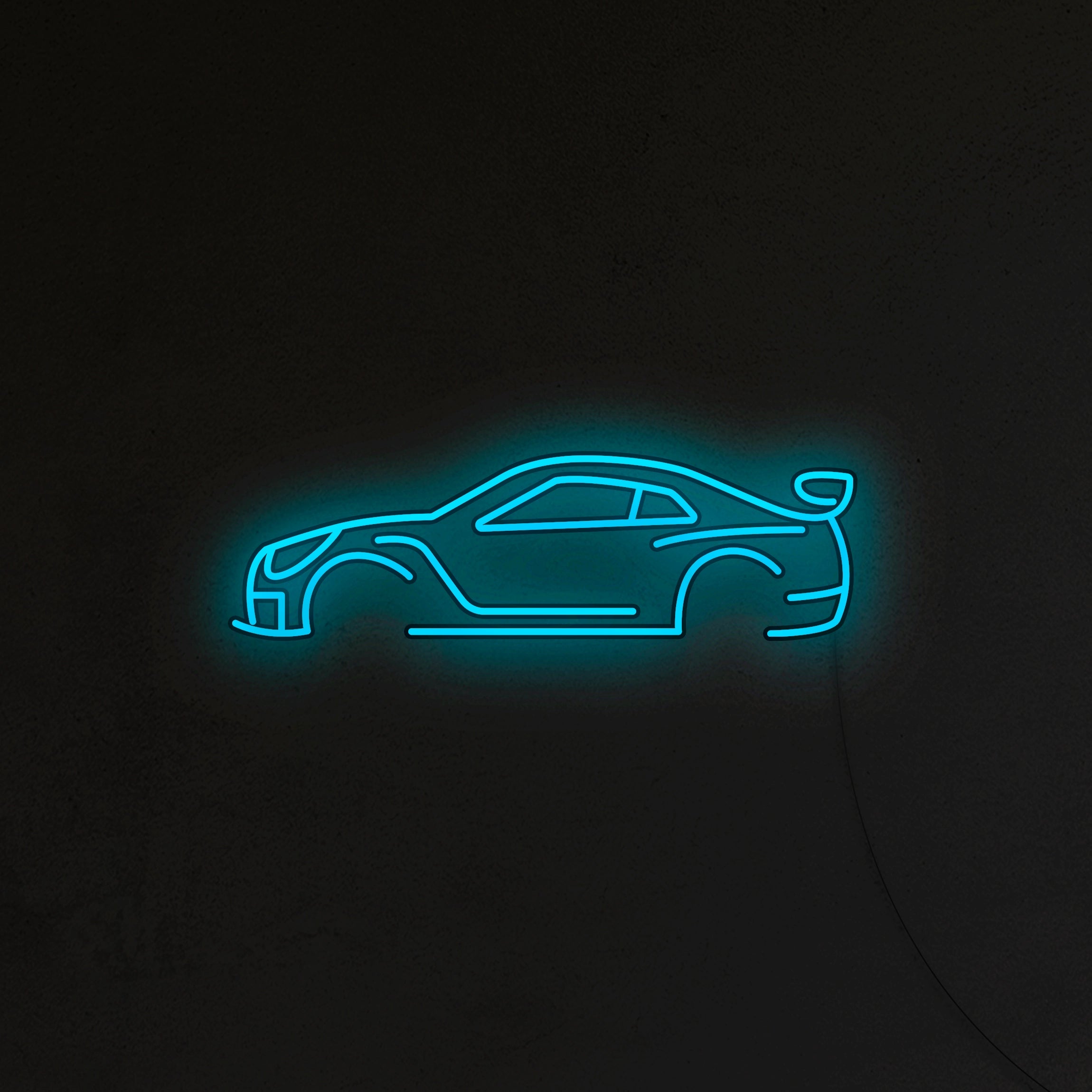 Samochód Sportowy Neon LED