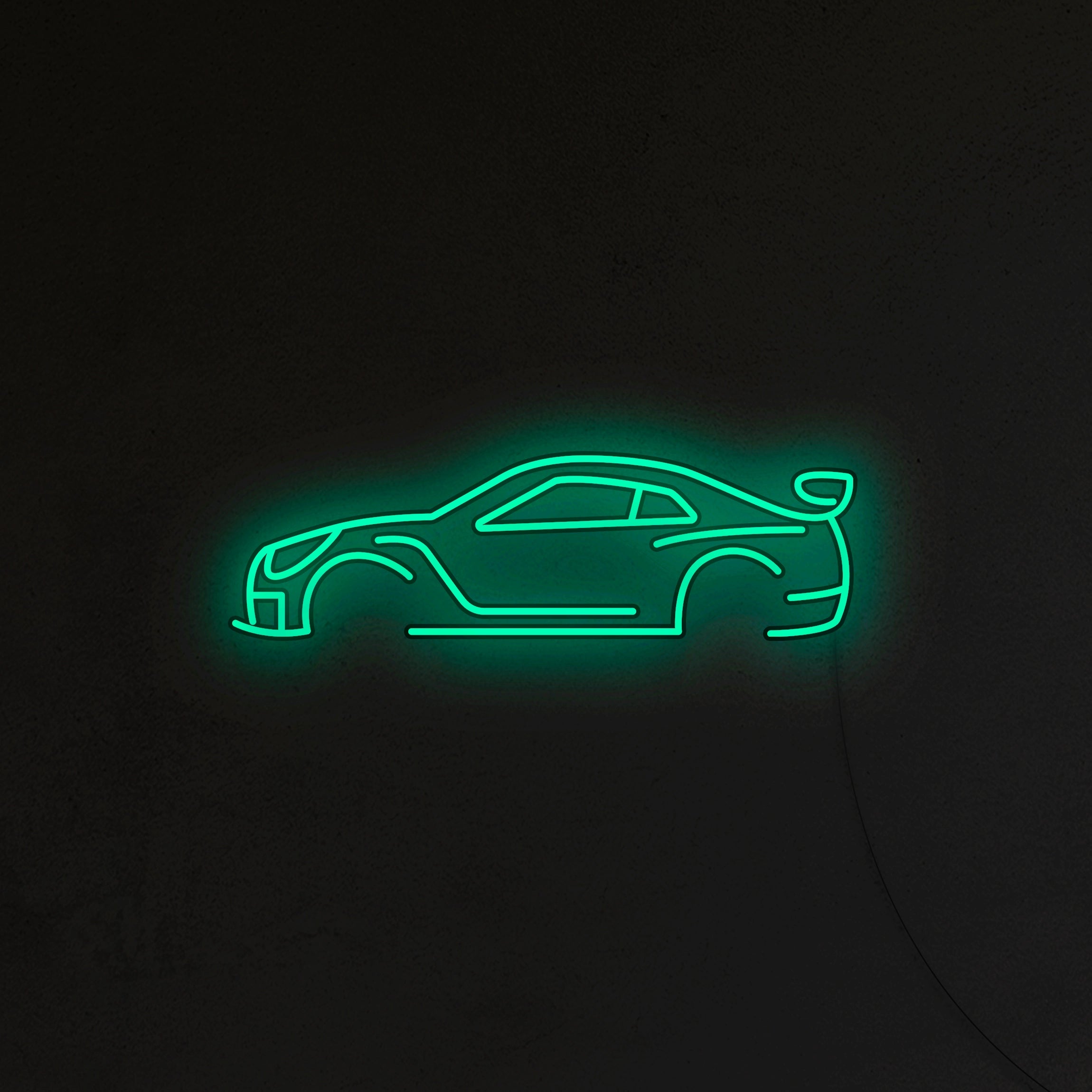 Samochód Sportowy Neon LED