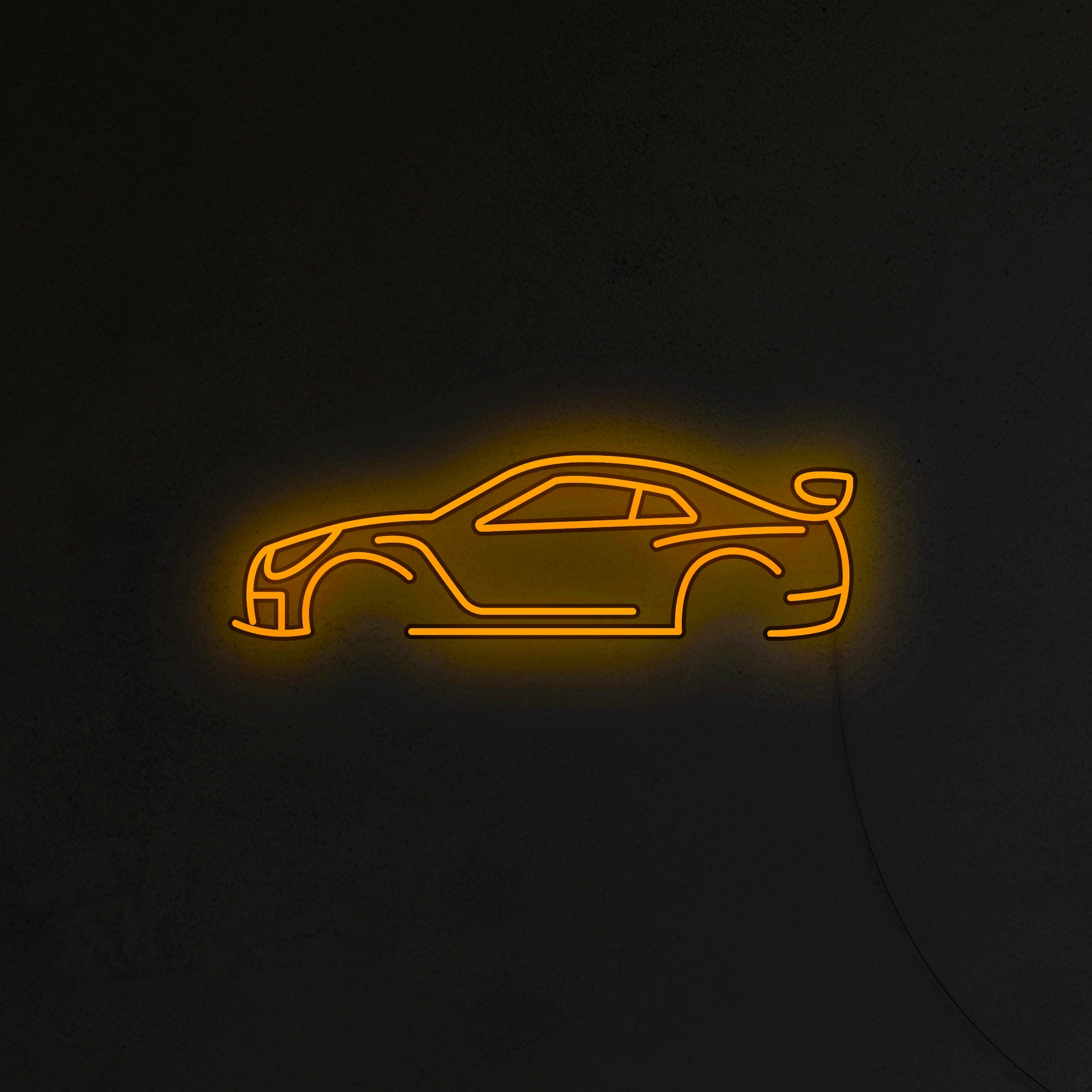 Samochód Sportowy Neon LED