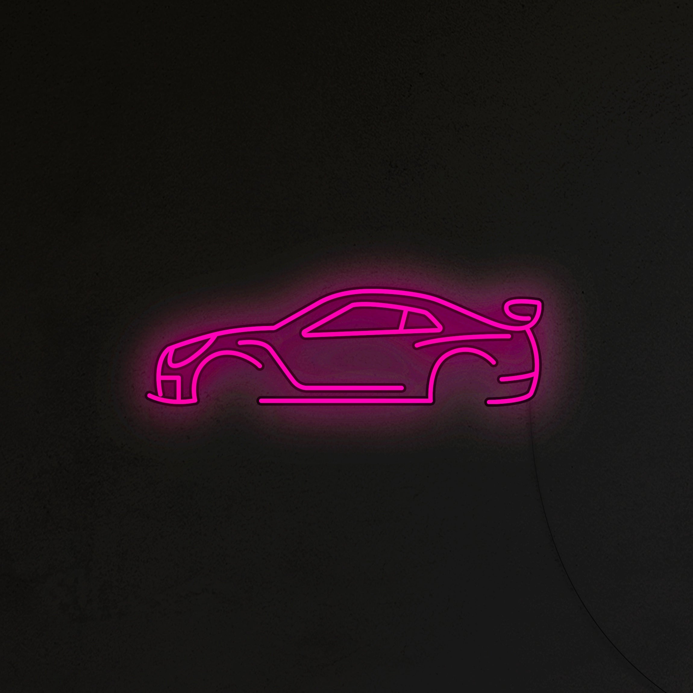 Samochód Sportowy Neon LED