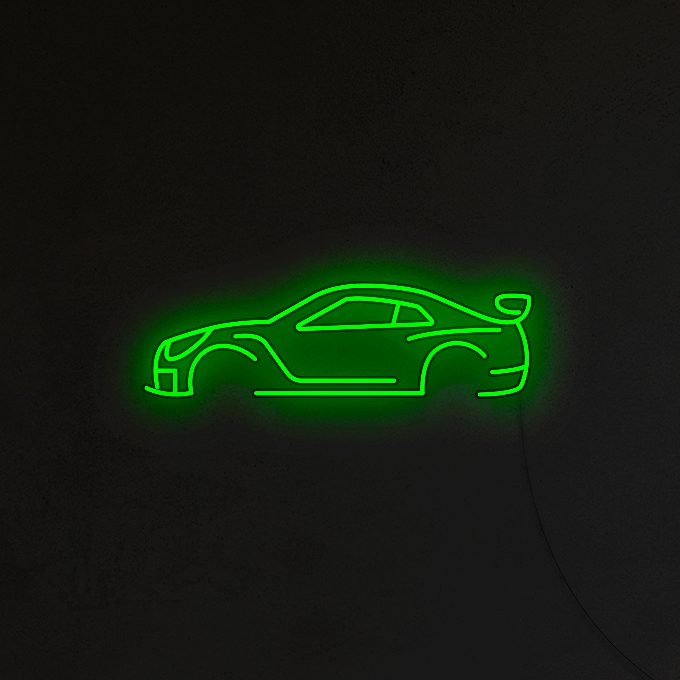 Samochód Sportowy Neon LED