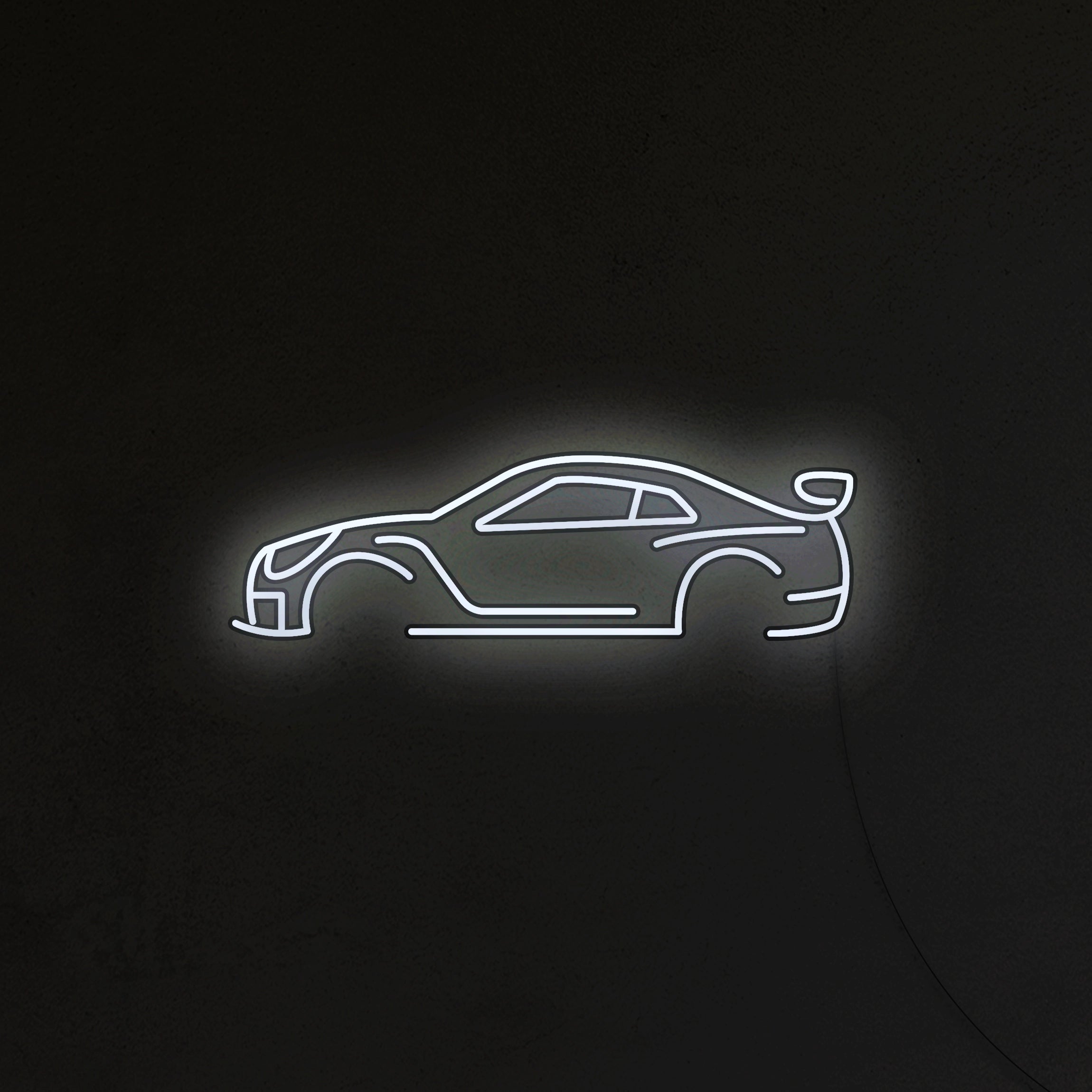 Samochód Sportowy Neon LED