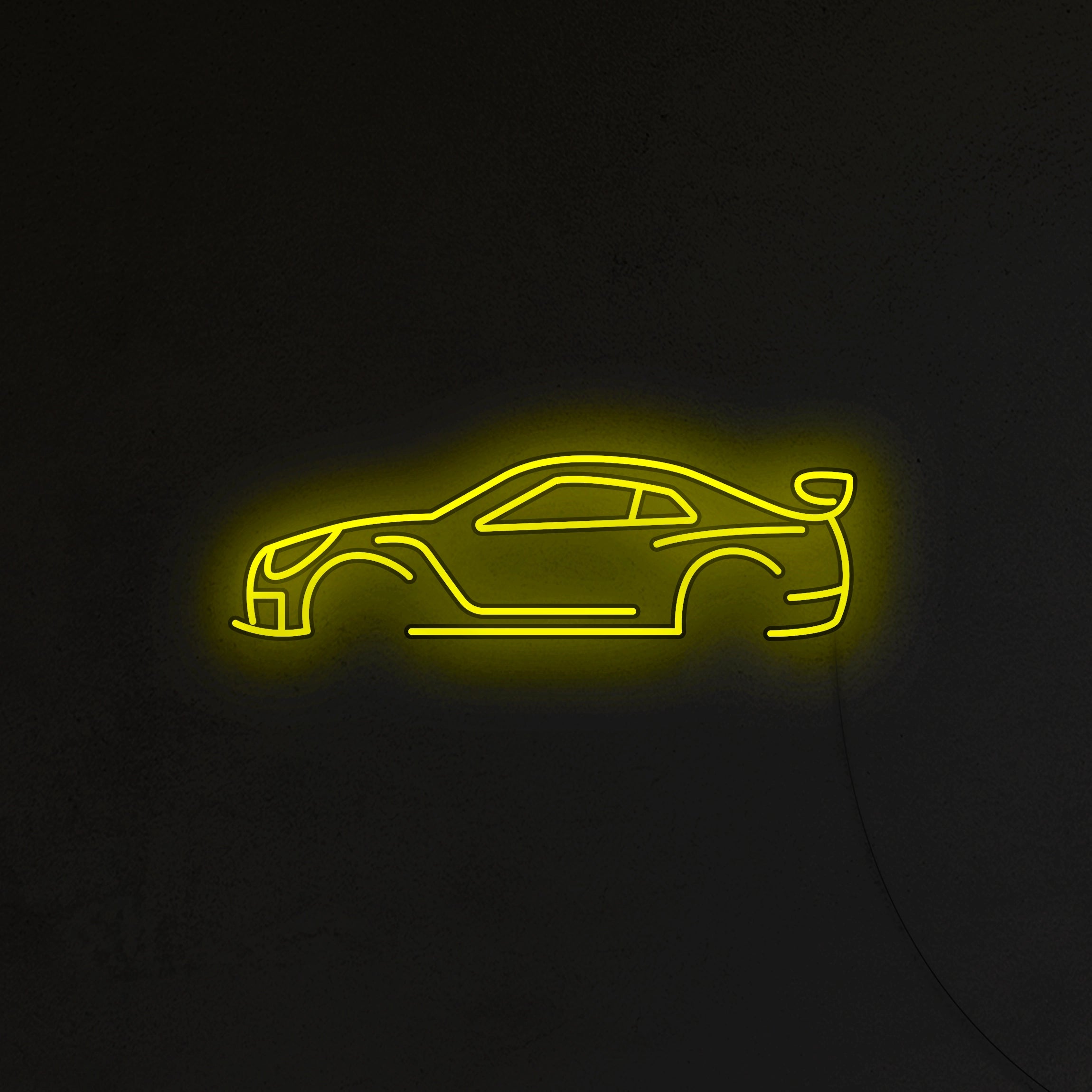 Samochód Sportowy Neon LED