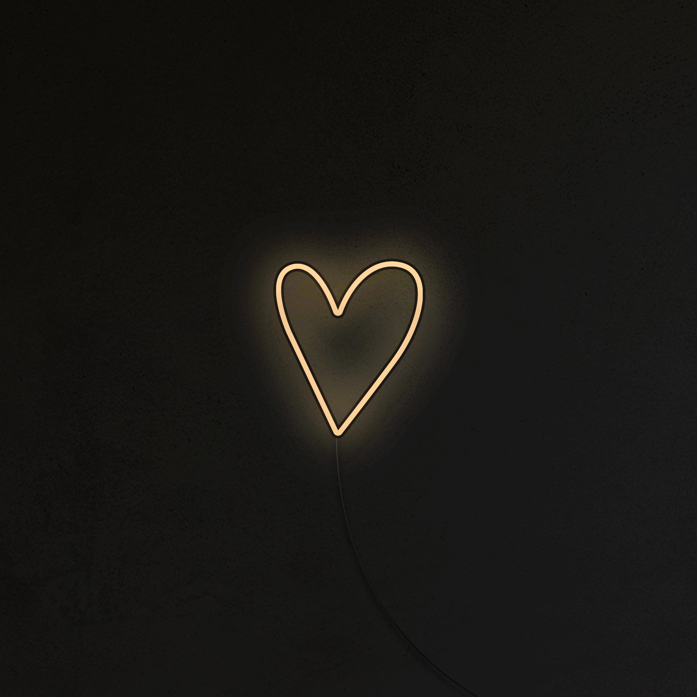Serce Neon LED