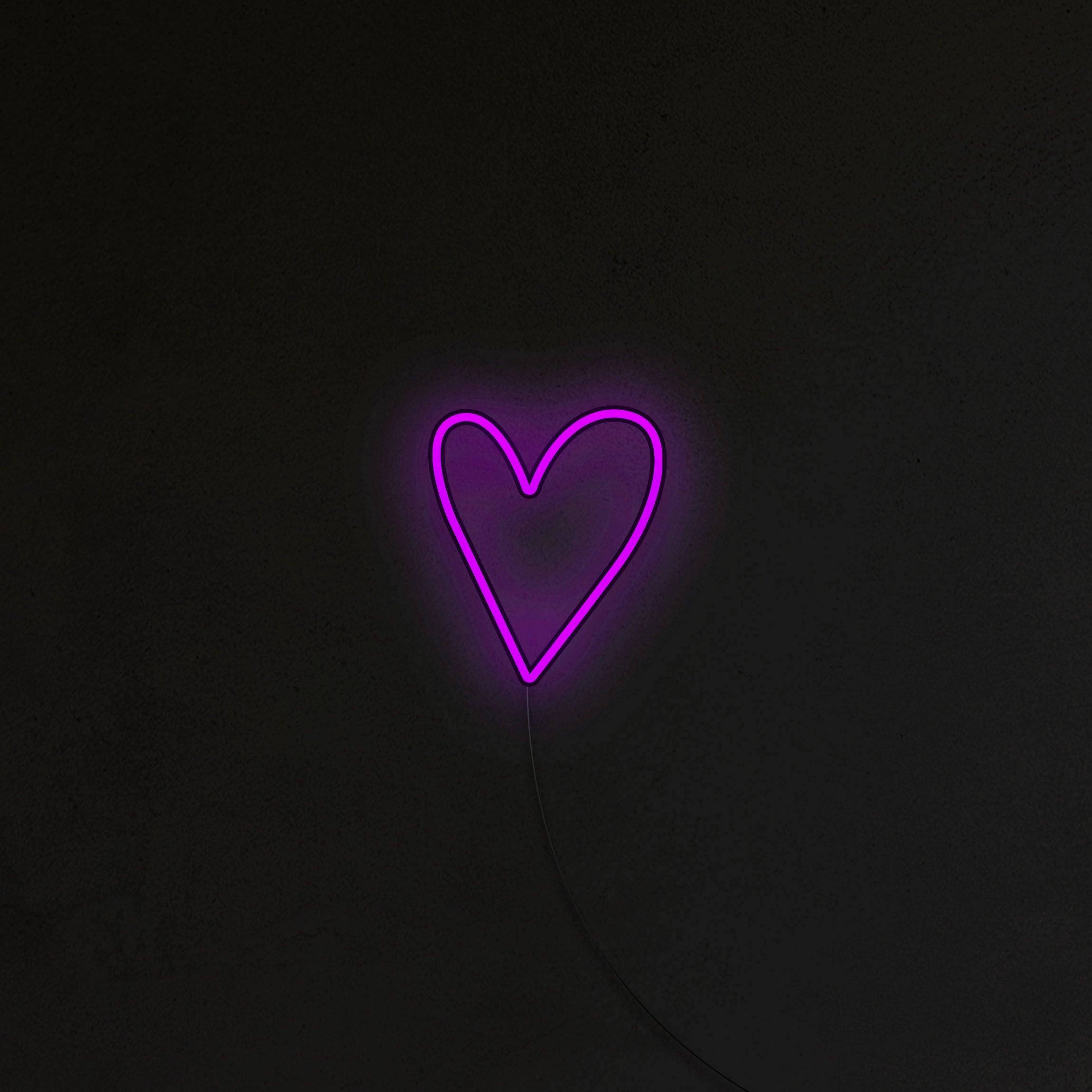 Serce Neon LED