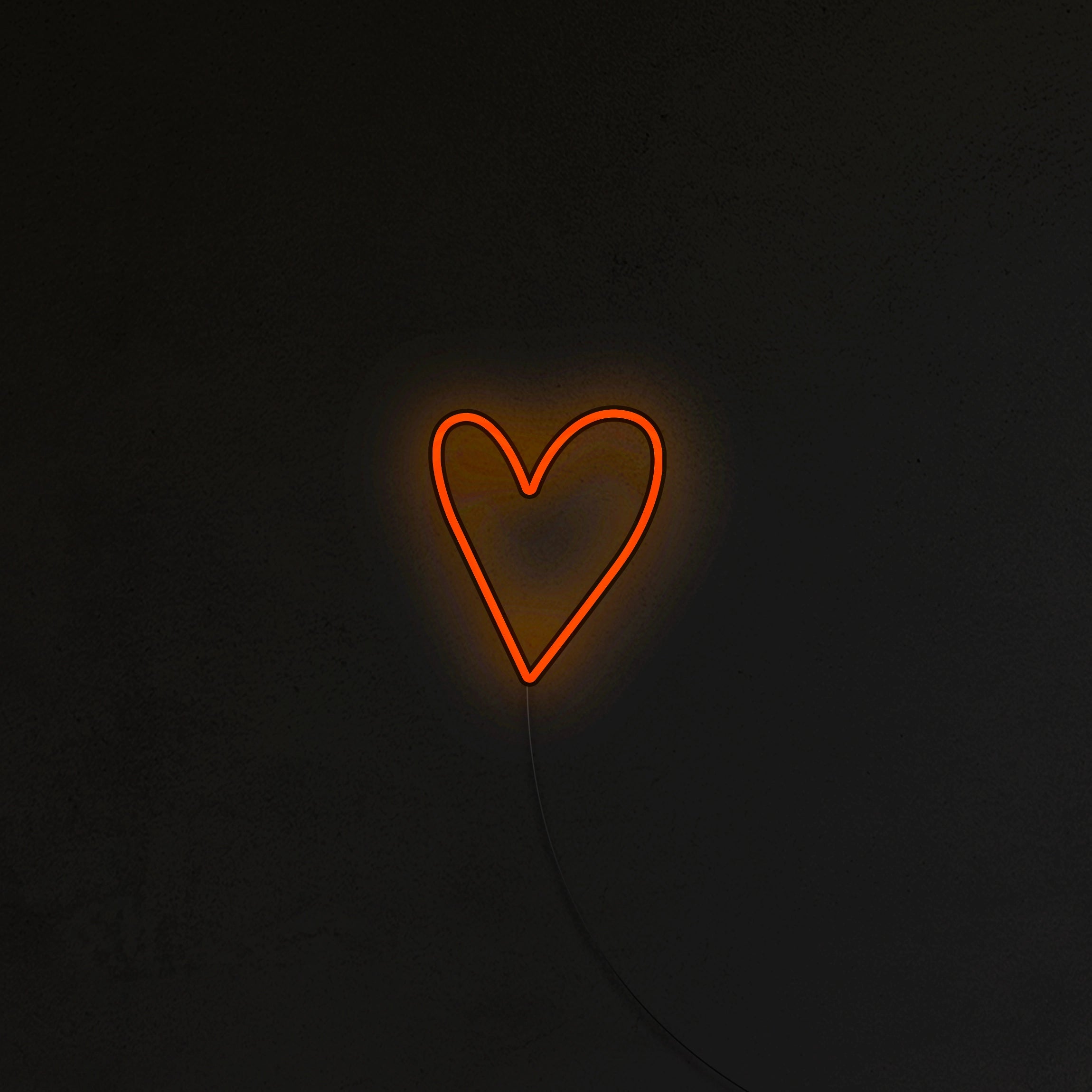 Serce Neon LED
