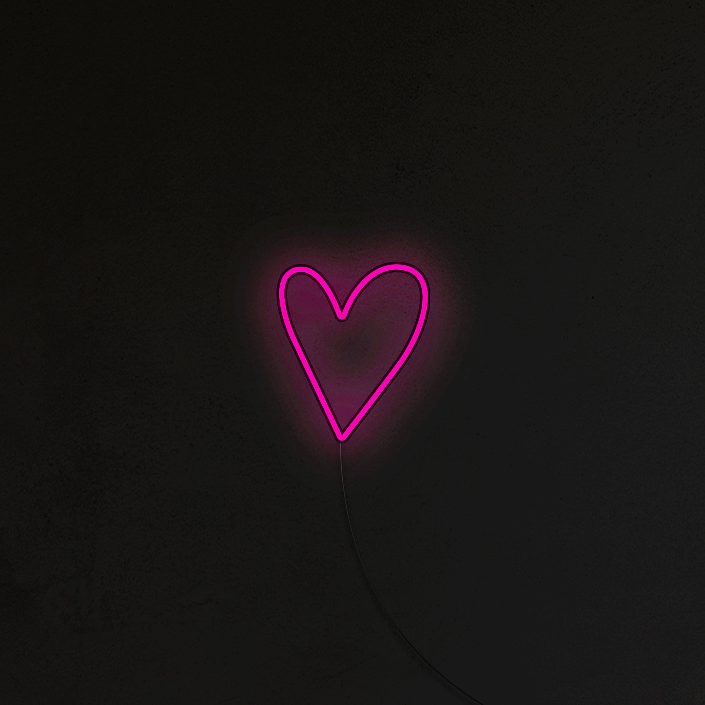 Serce Neon LED