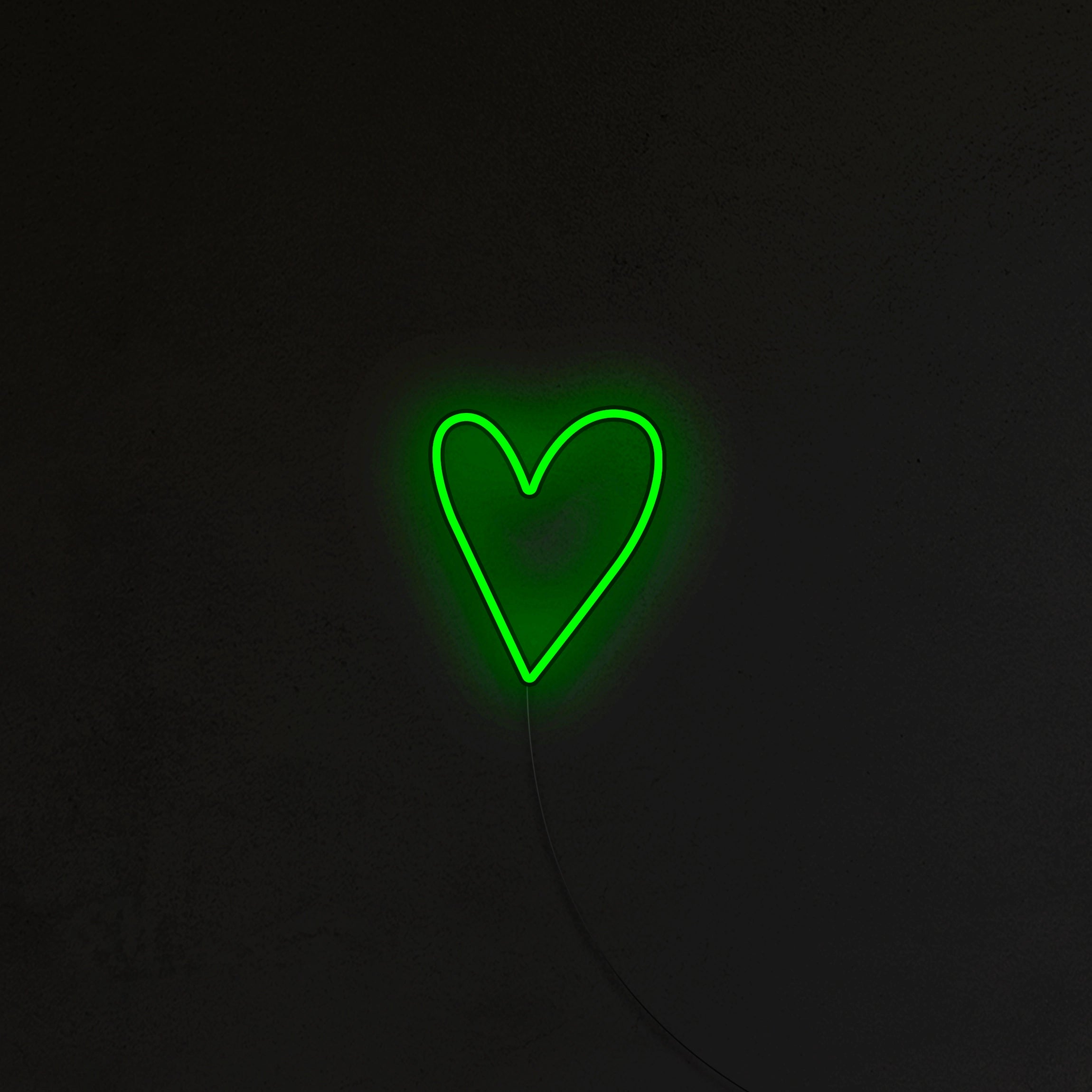 Serce Neon LED