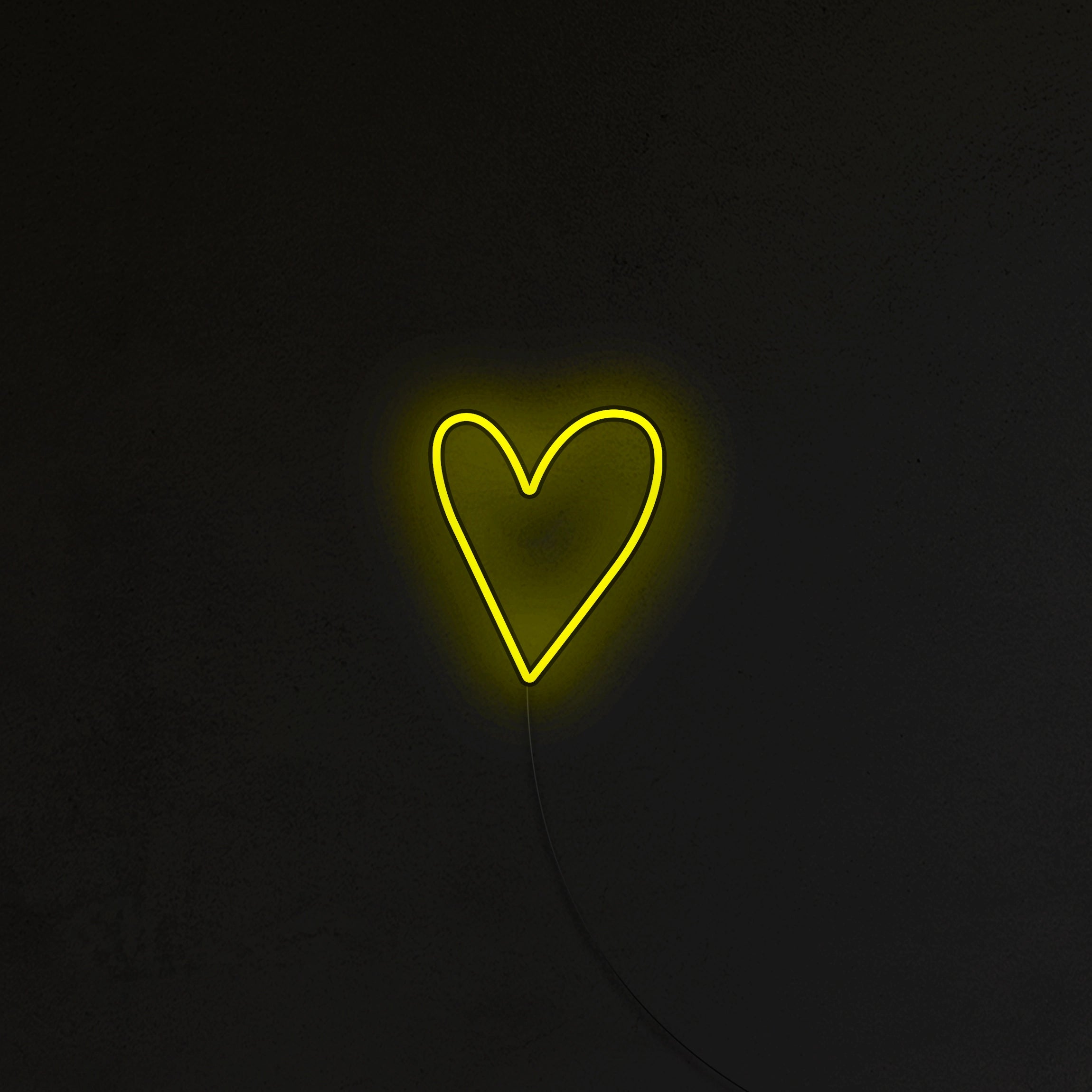 Serce Neon LED