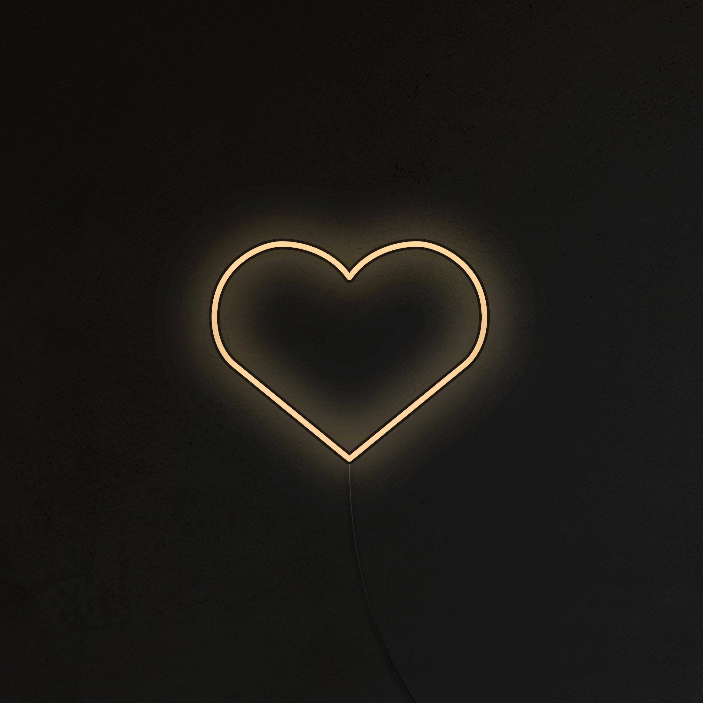 Serduszko Neon LED