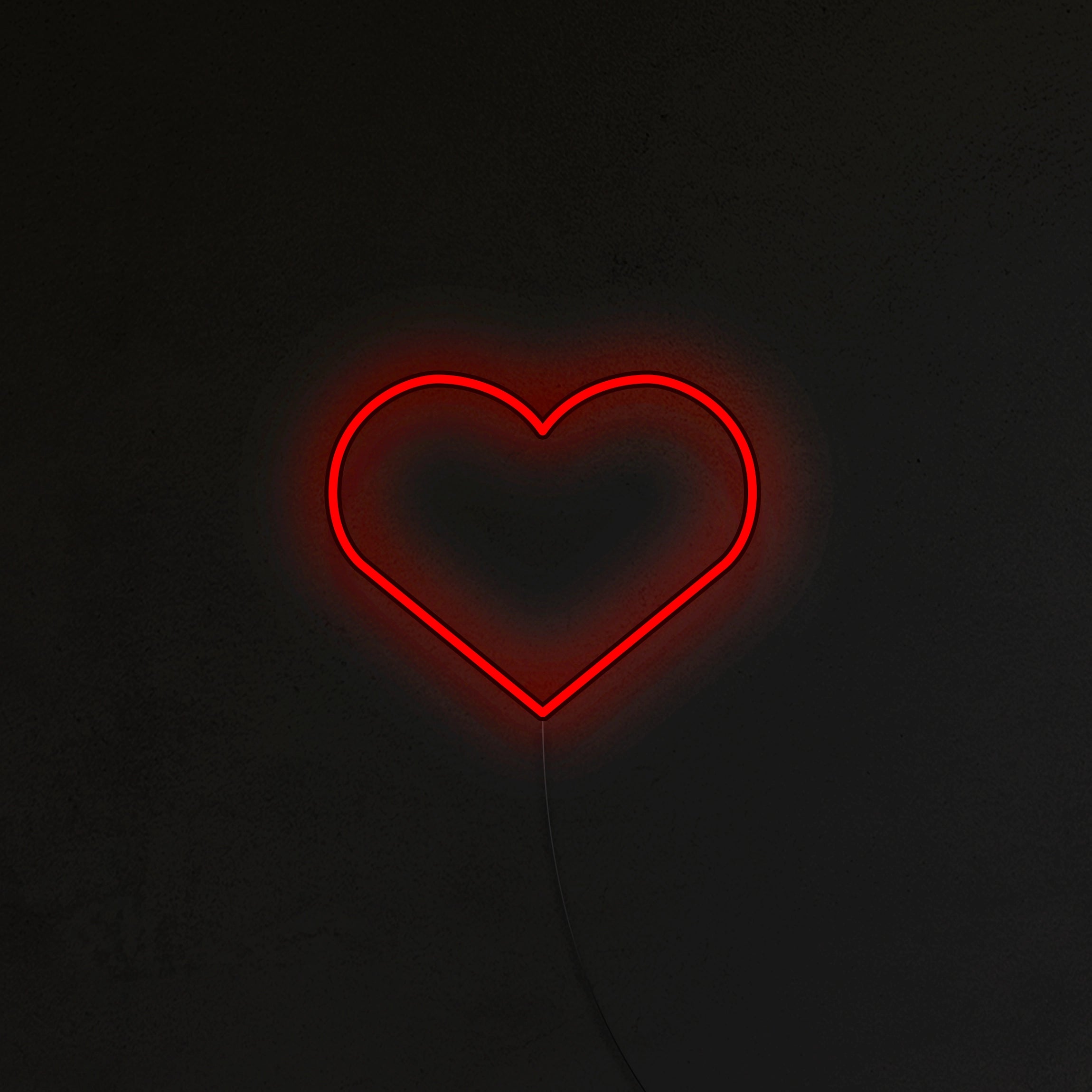 Serduszko Neon LED