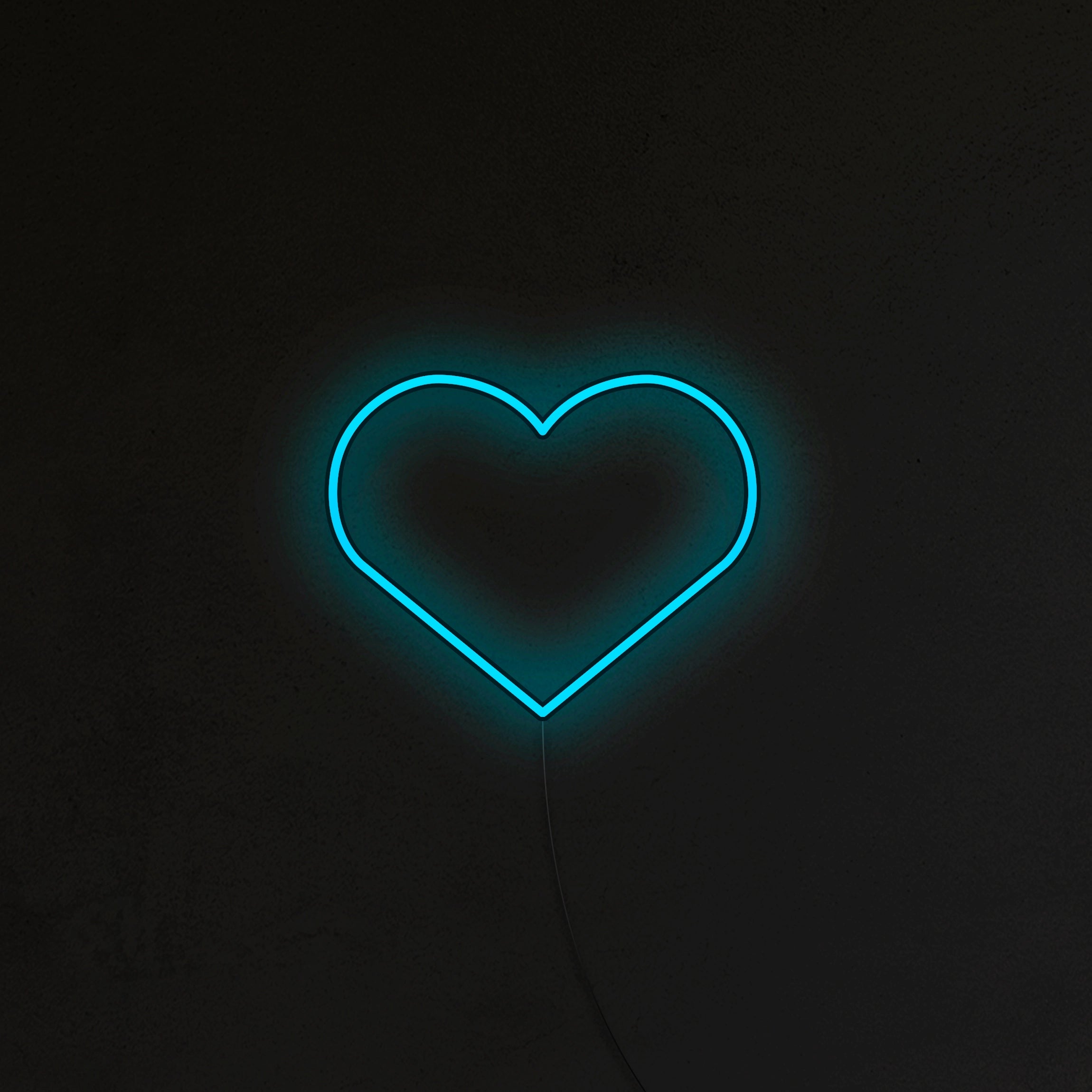 Serduszko Neon LED