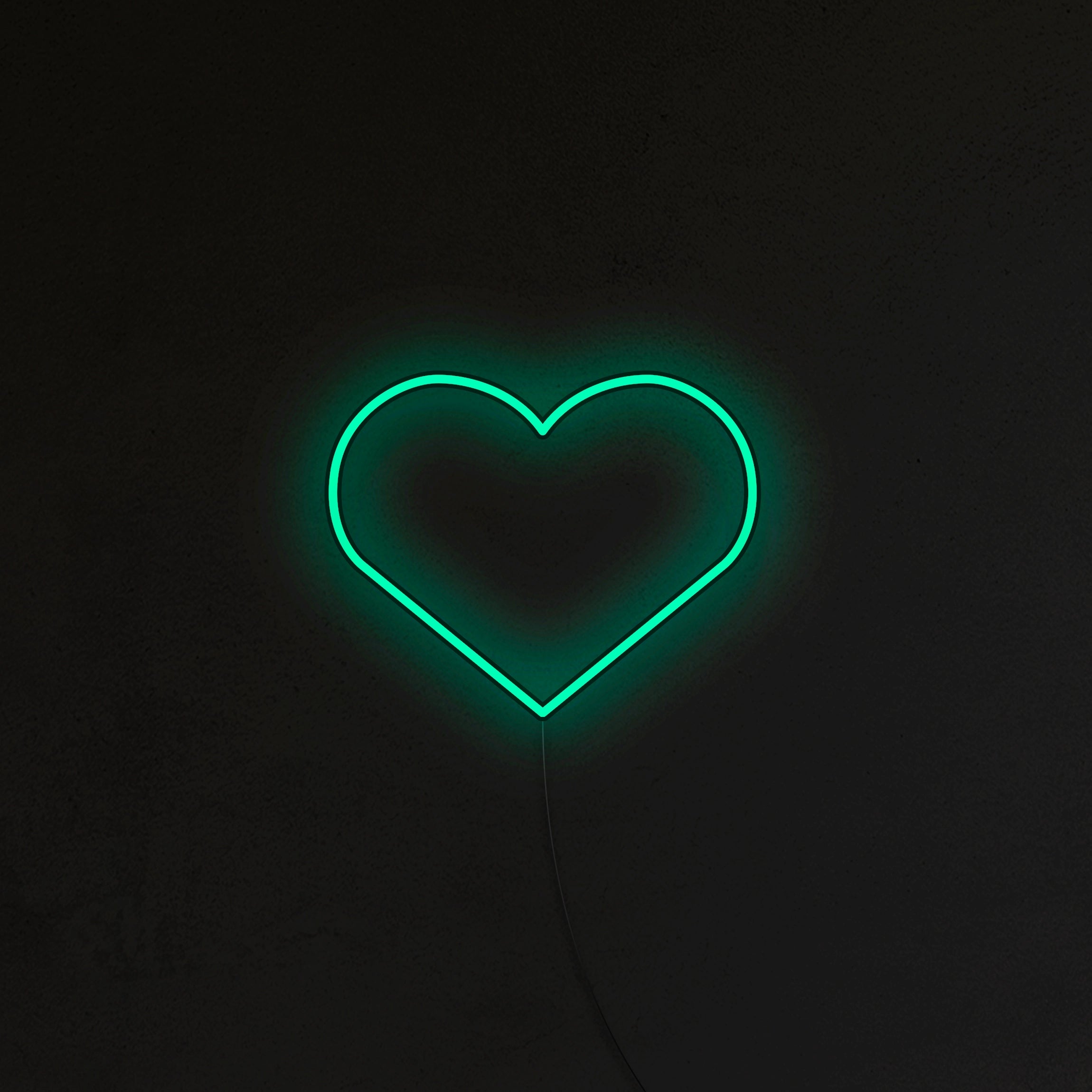 Serduszko Neon LED