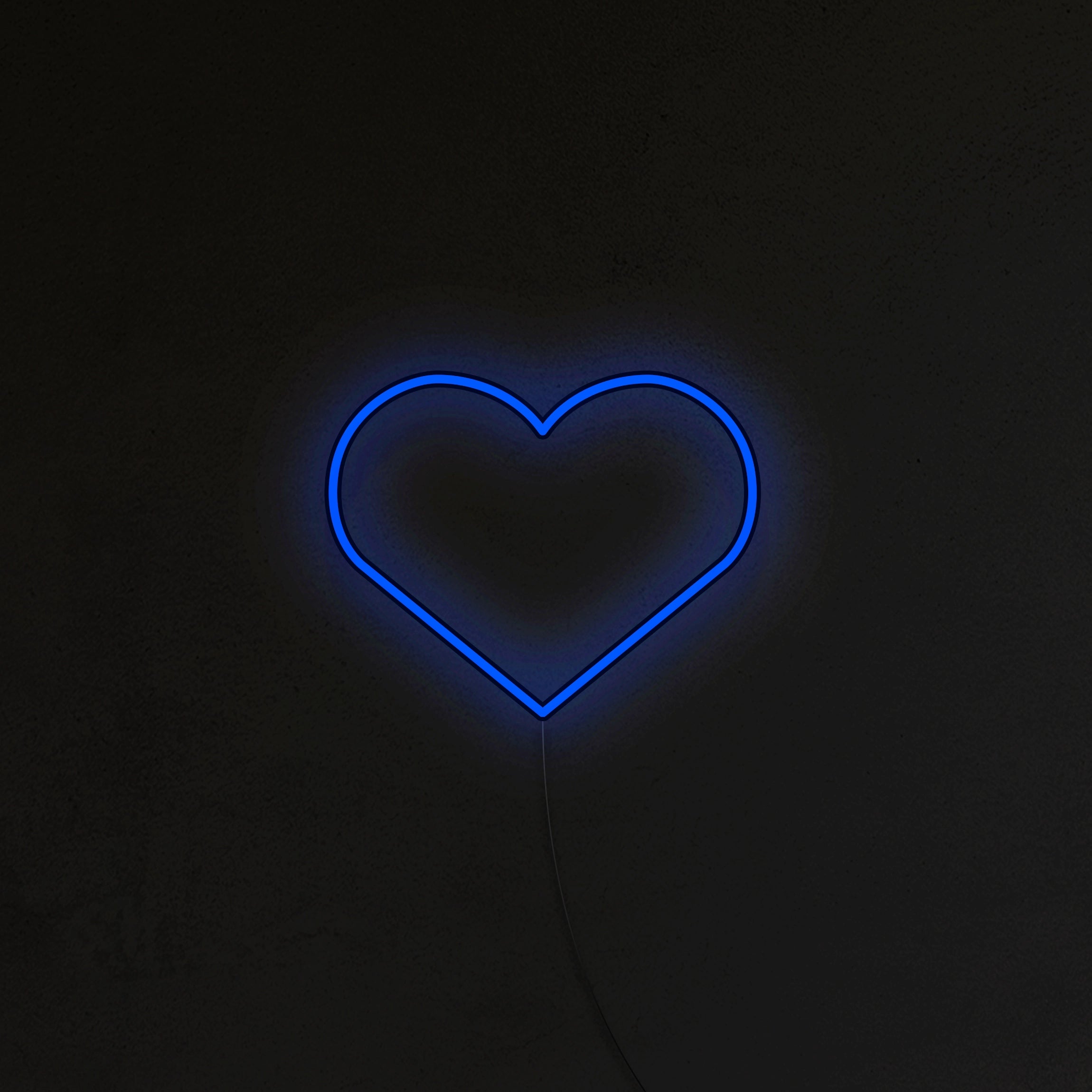 Serduszko Neon LED