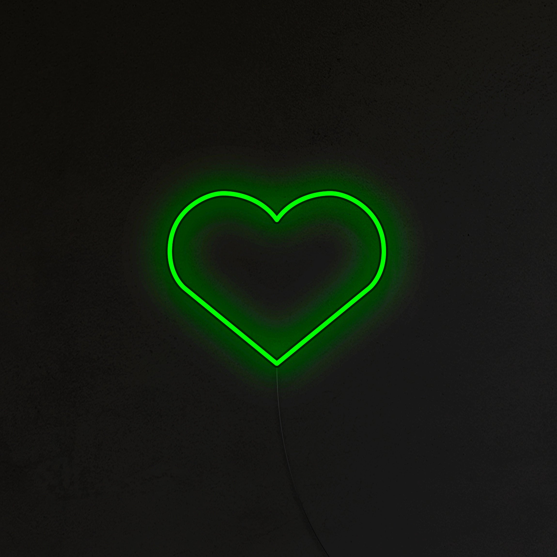 Serduszko Neon LED