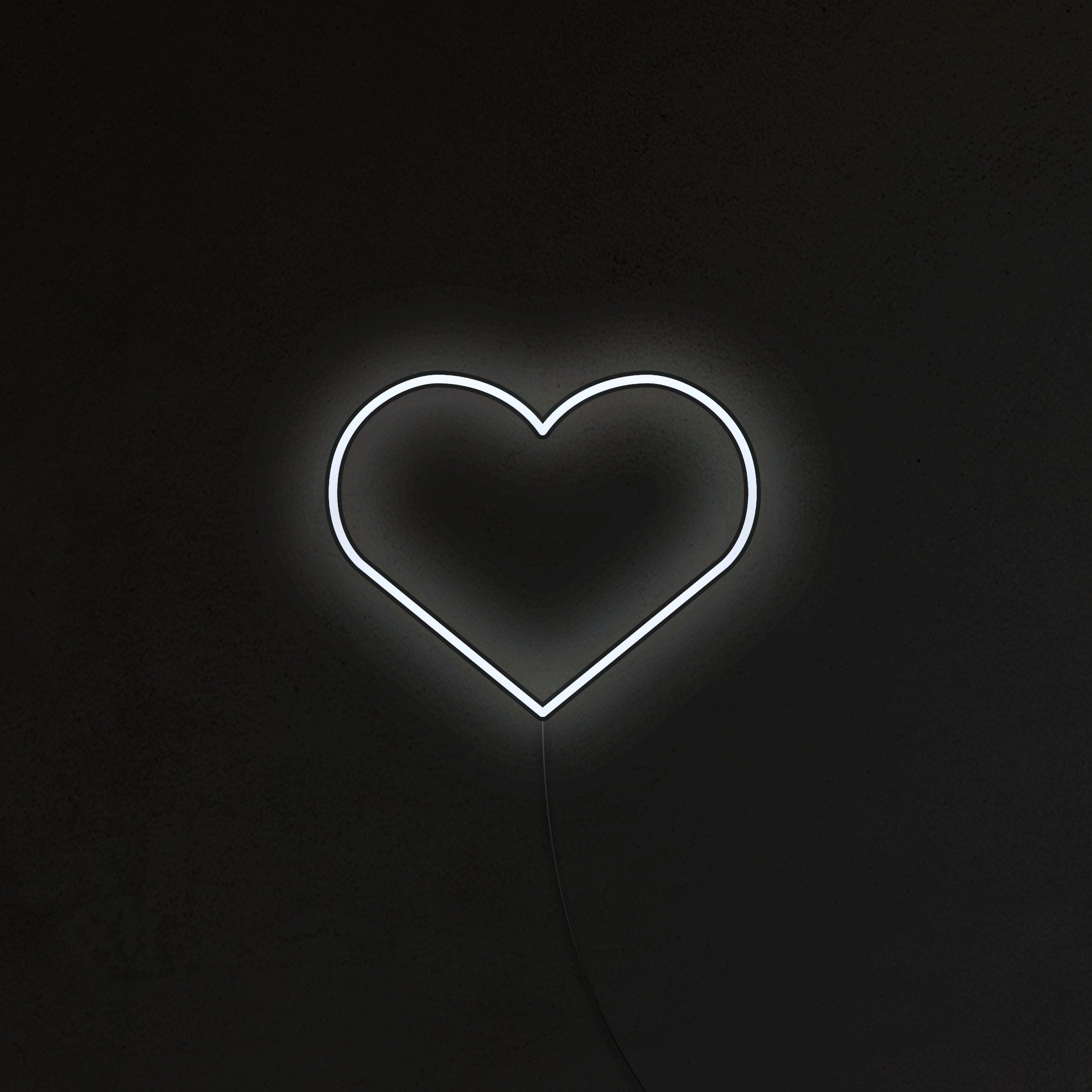 Serduszko Neon LED