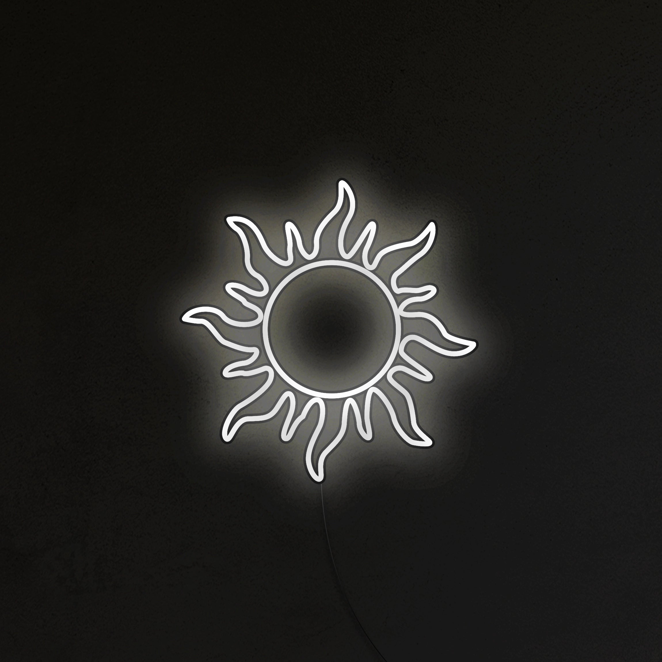 Słońce Neon LED