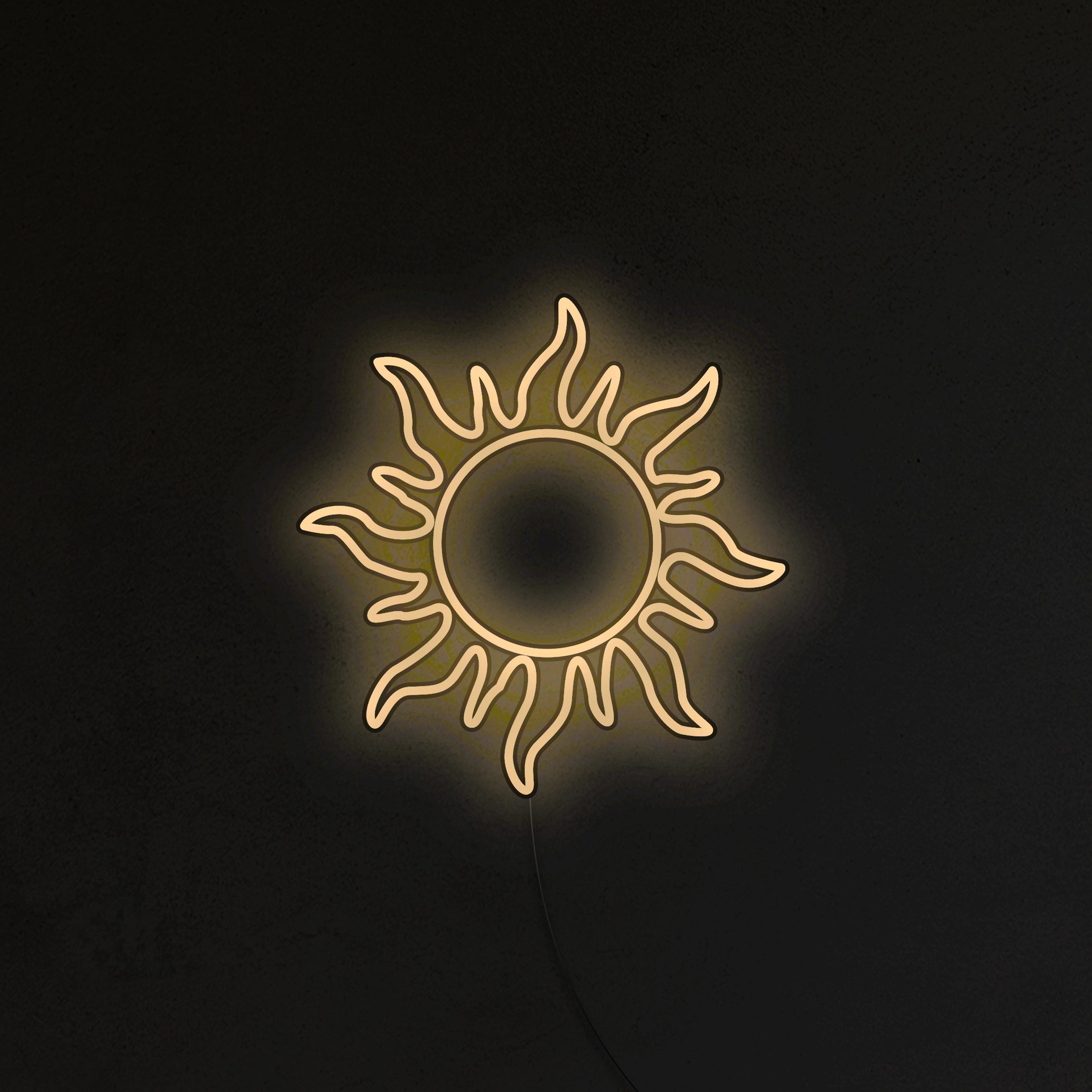 Słońce Neon LED