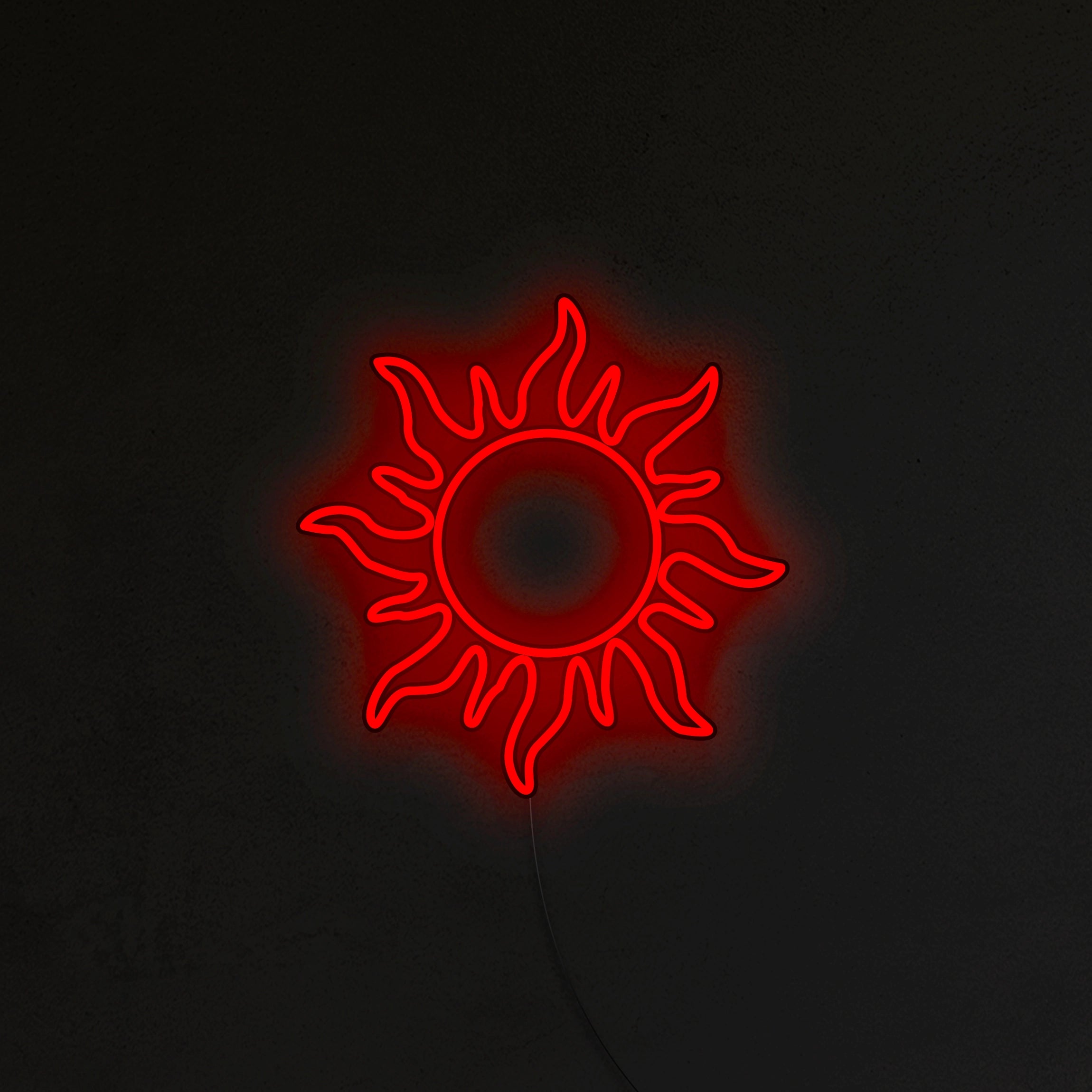 Słońce Neon LED