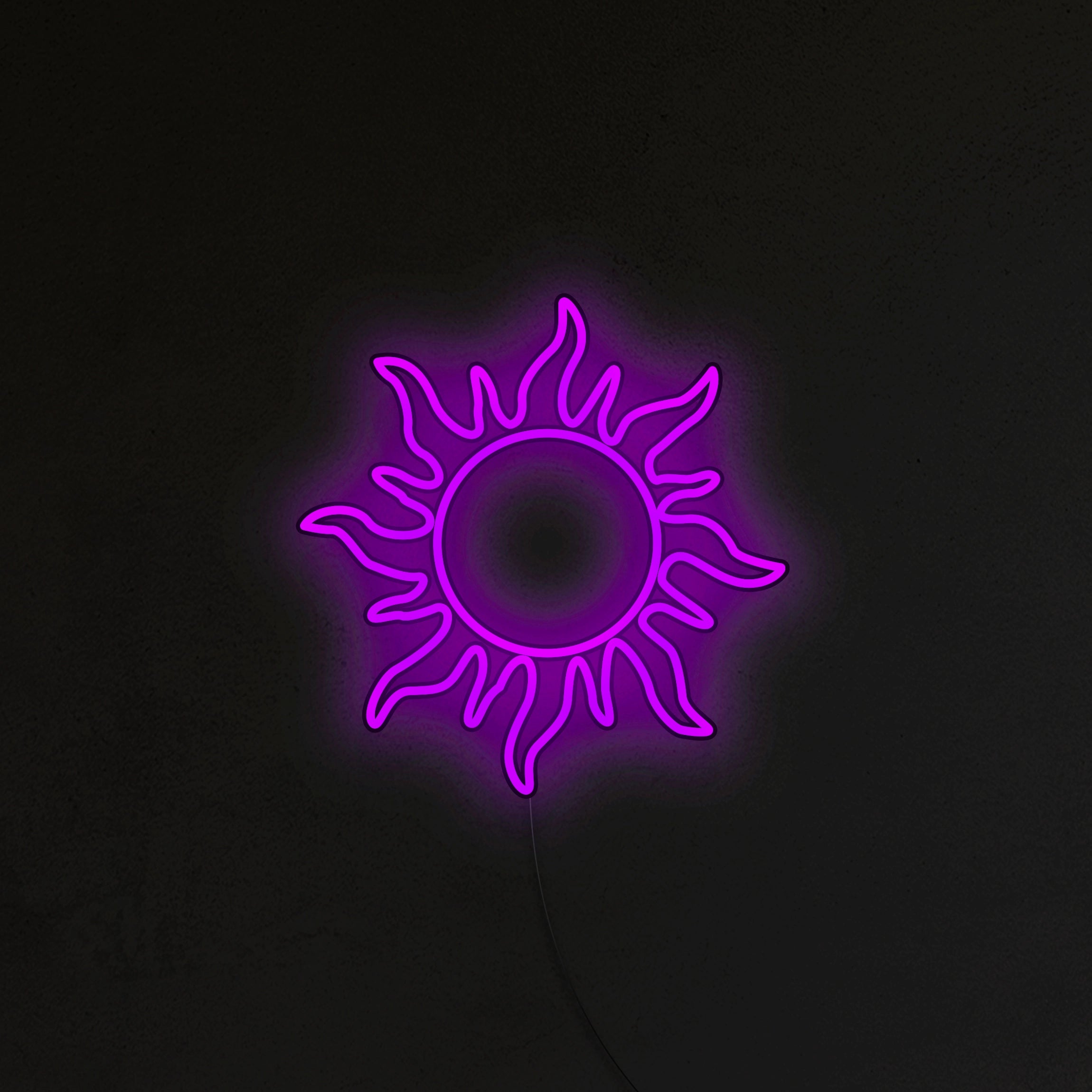 Słońce Neon LED