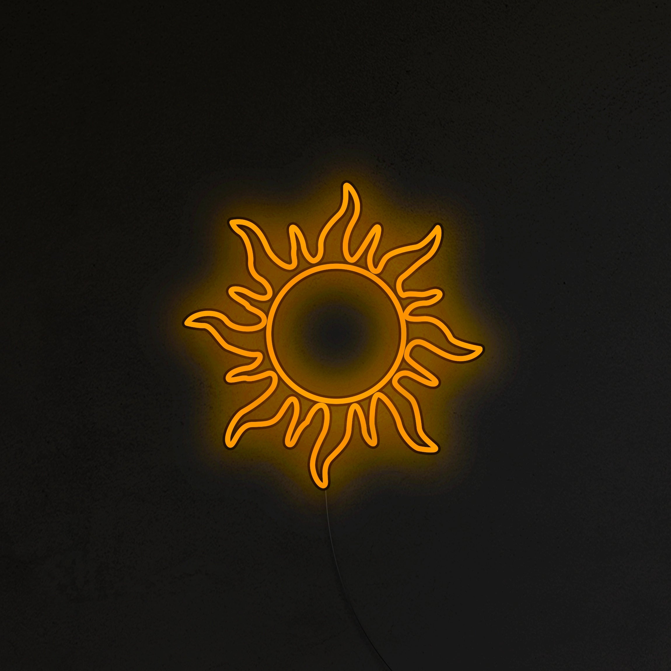 Słońce Neon LED