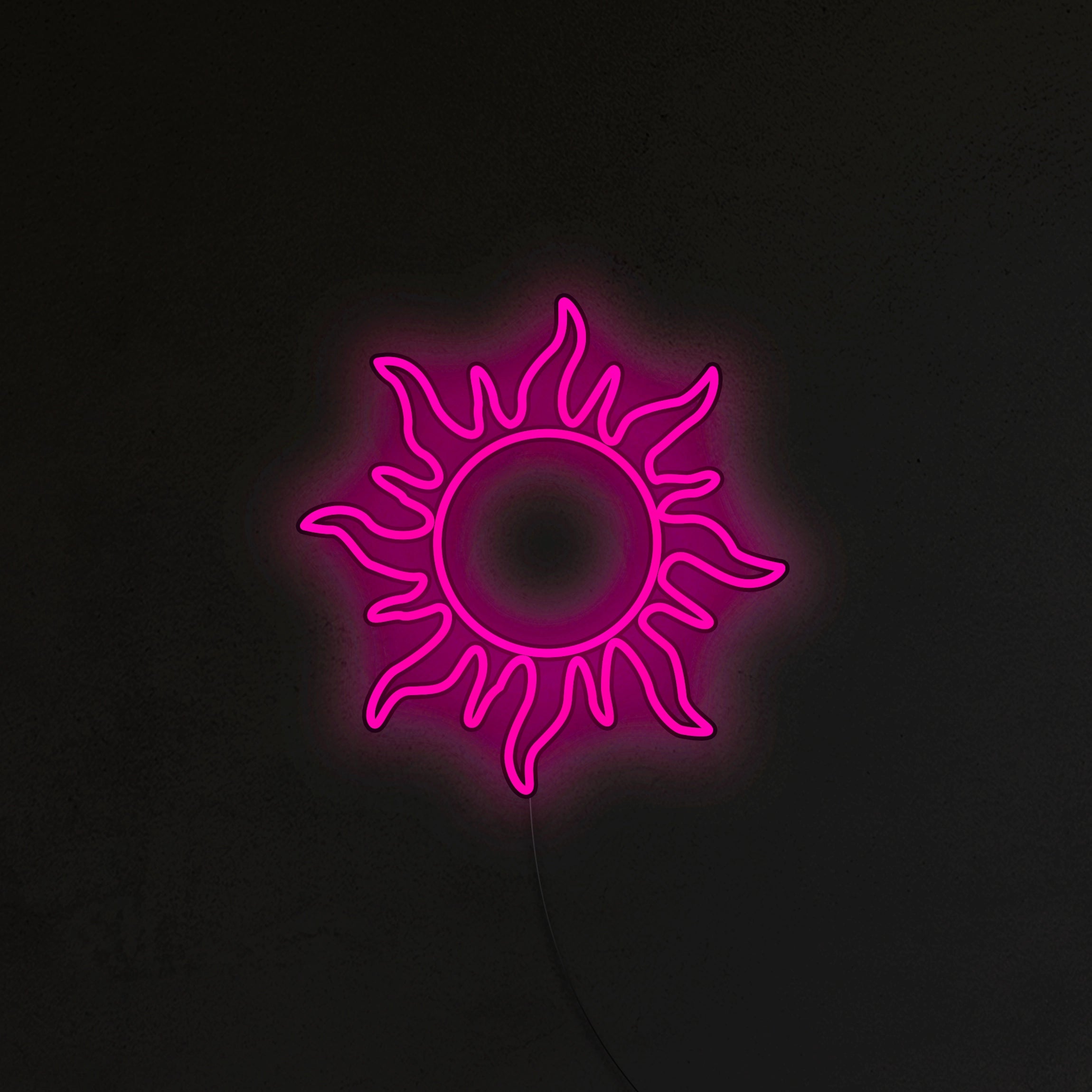 Słońce Neon LED