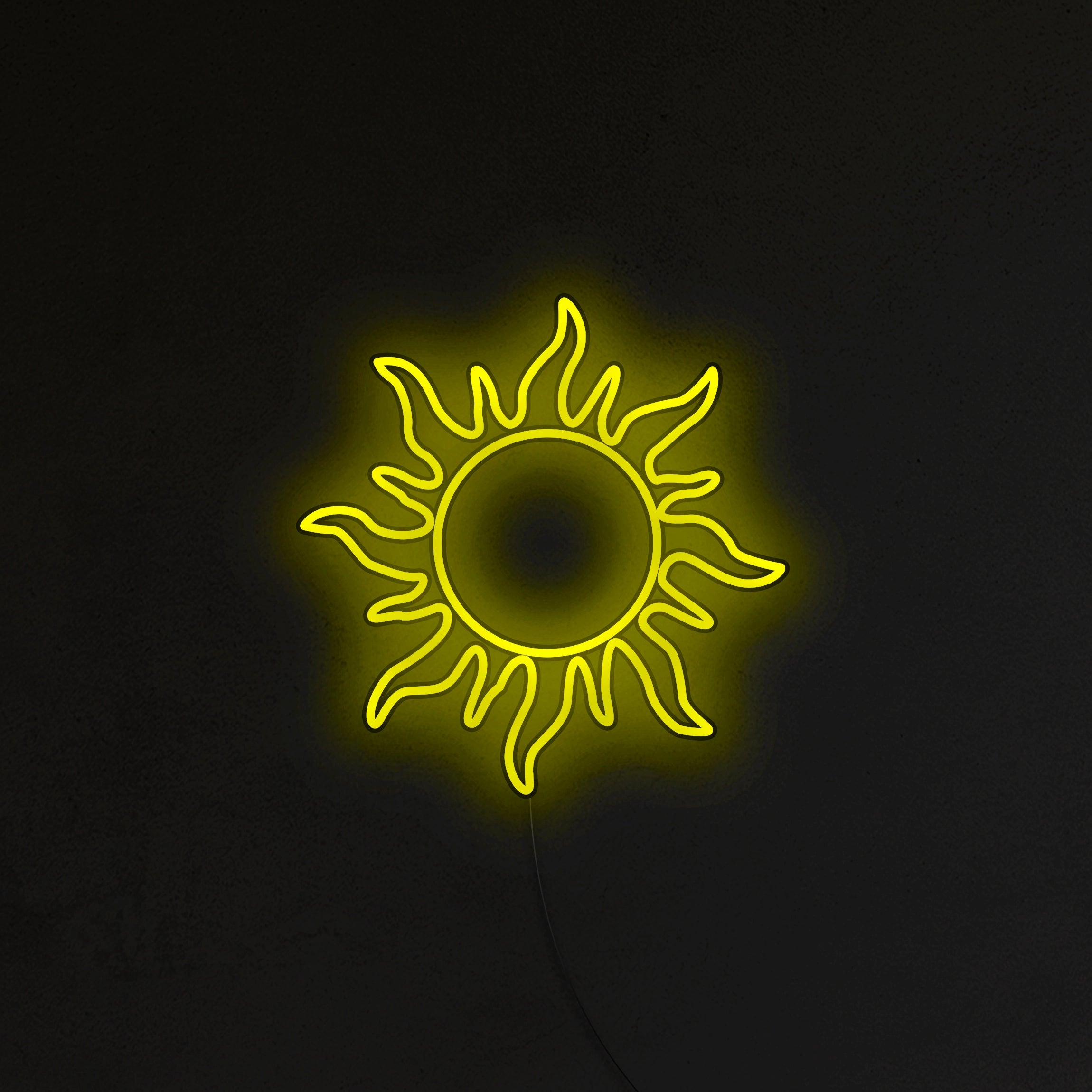 Słońce Neon LED