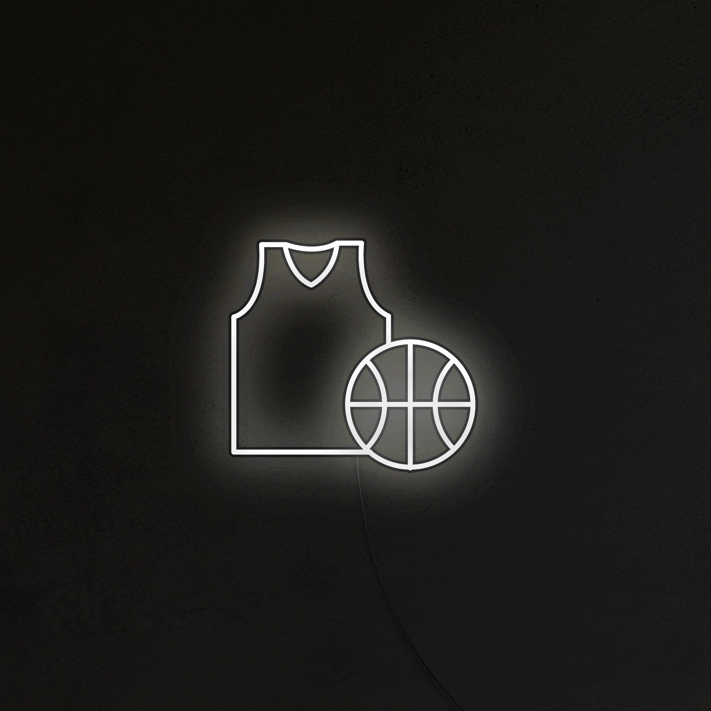 Strój Koszykarza Neon LED