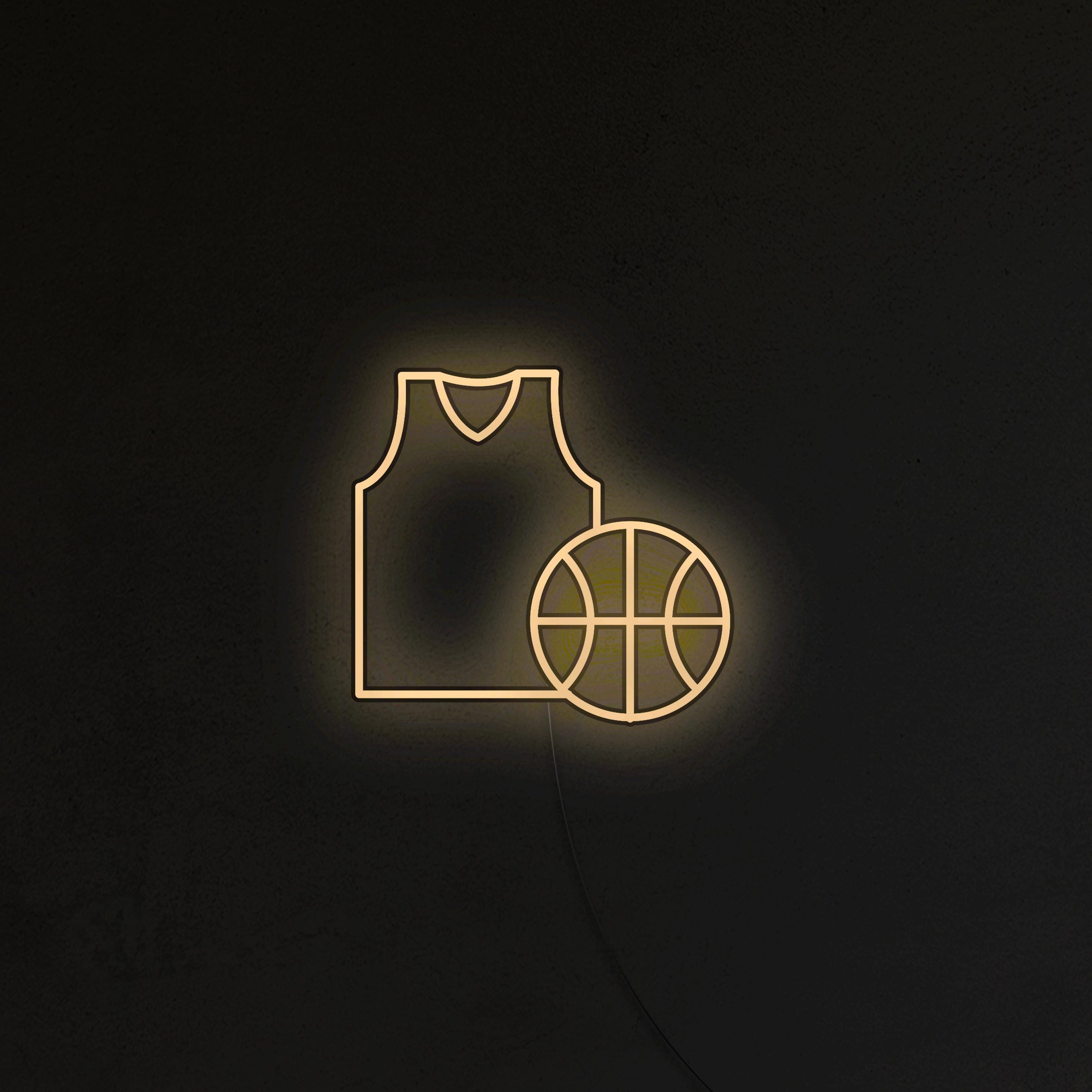 Strój Koszykarza Neon LED