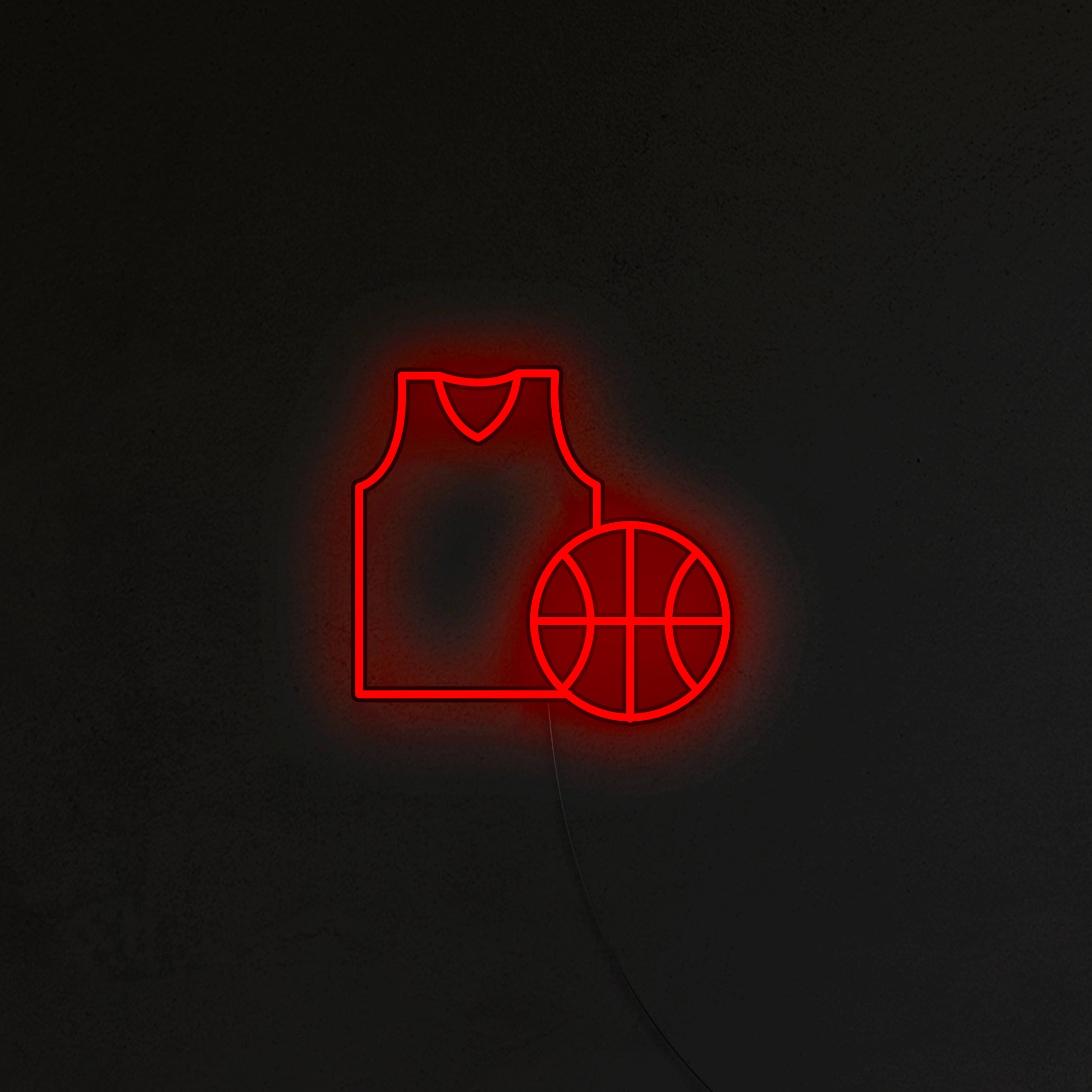 Strój Koszykarza Neon LED