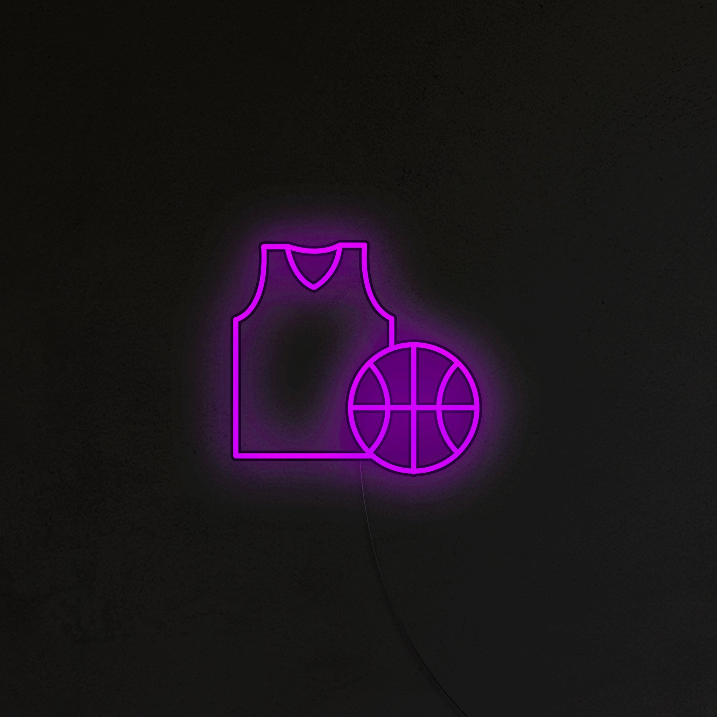 Strój Koszykarza Neon LED