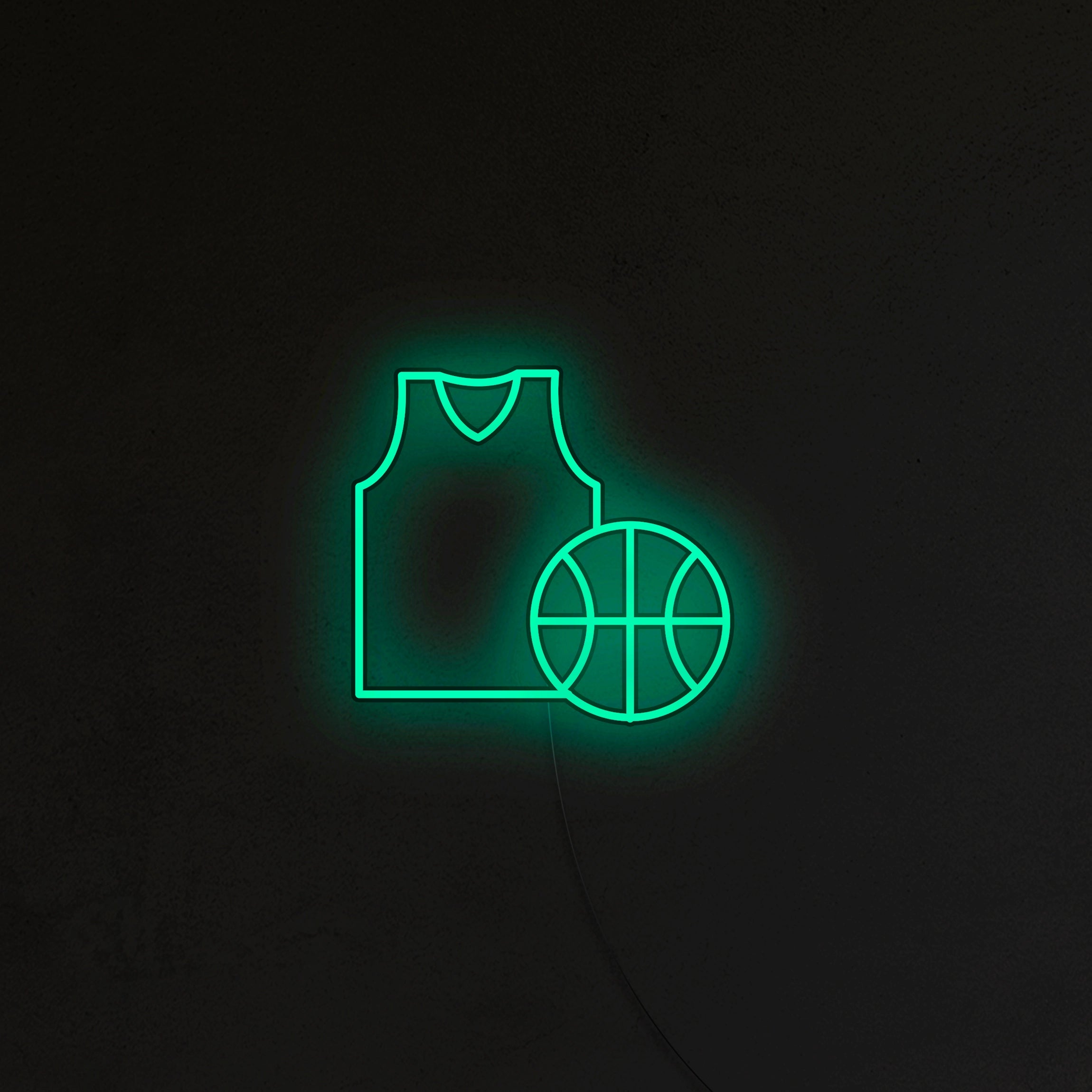 Strój Koszykarza Neon LED