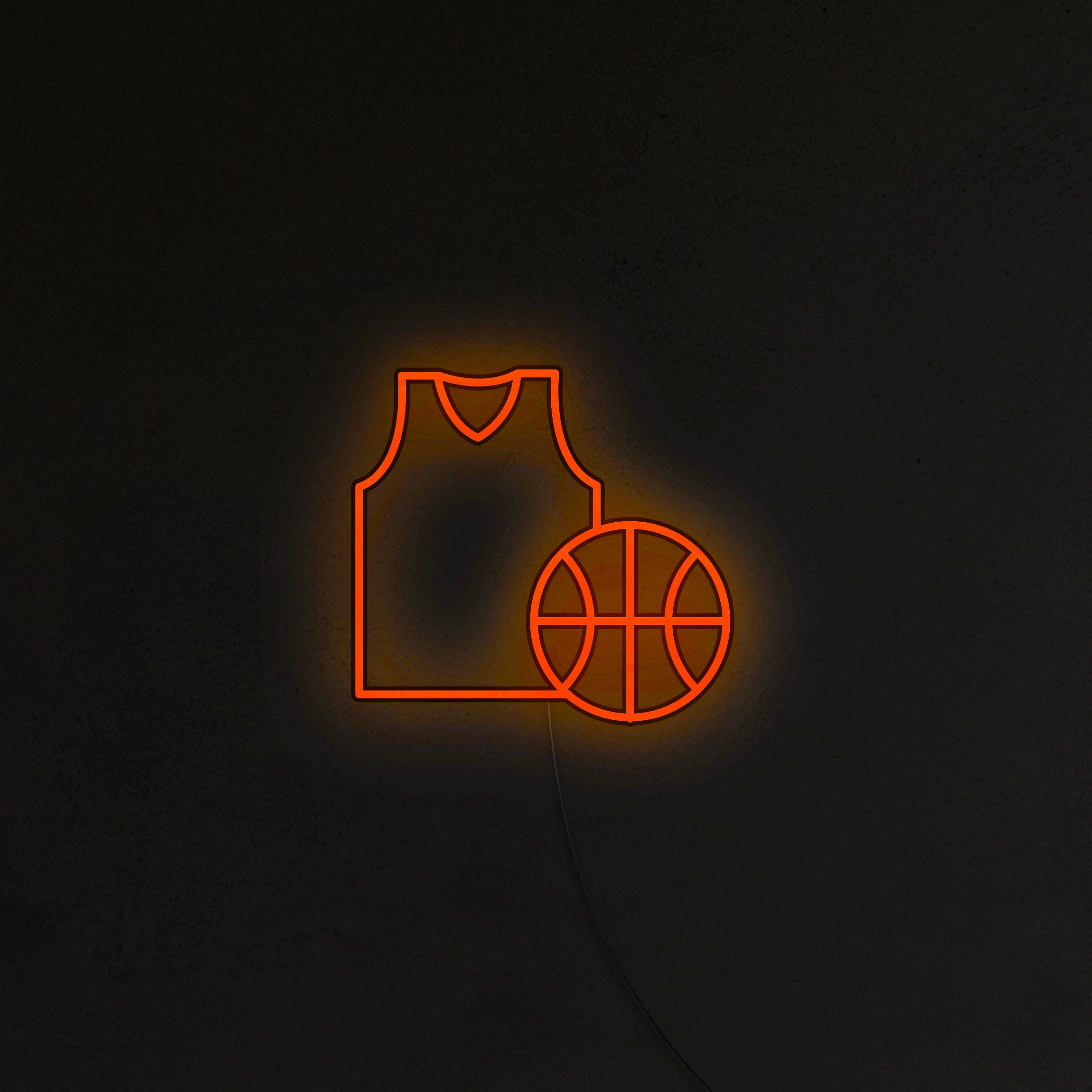 Strój Koszykarza Neon LED