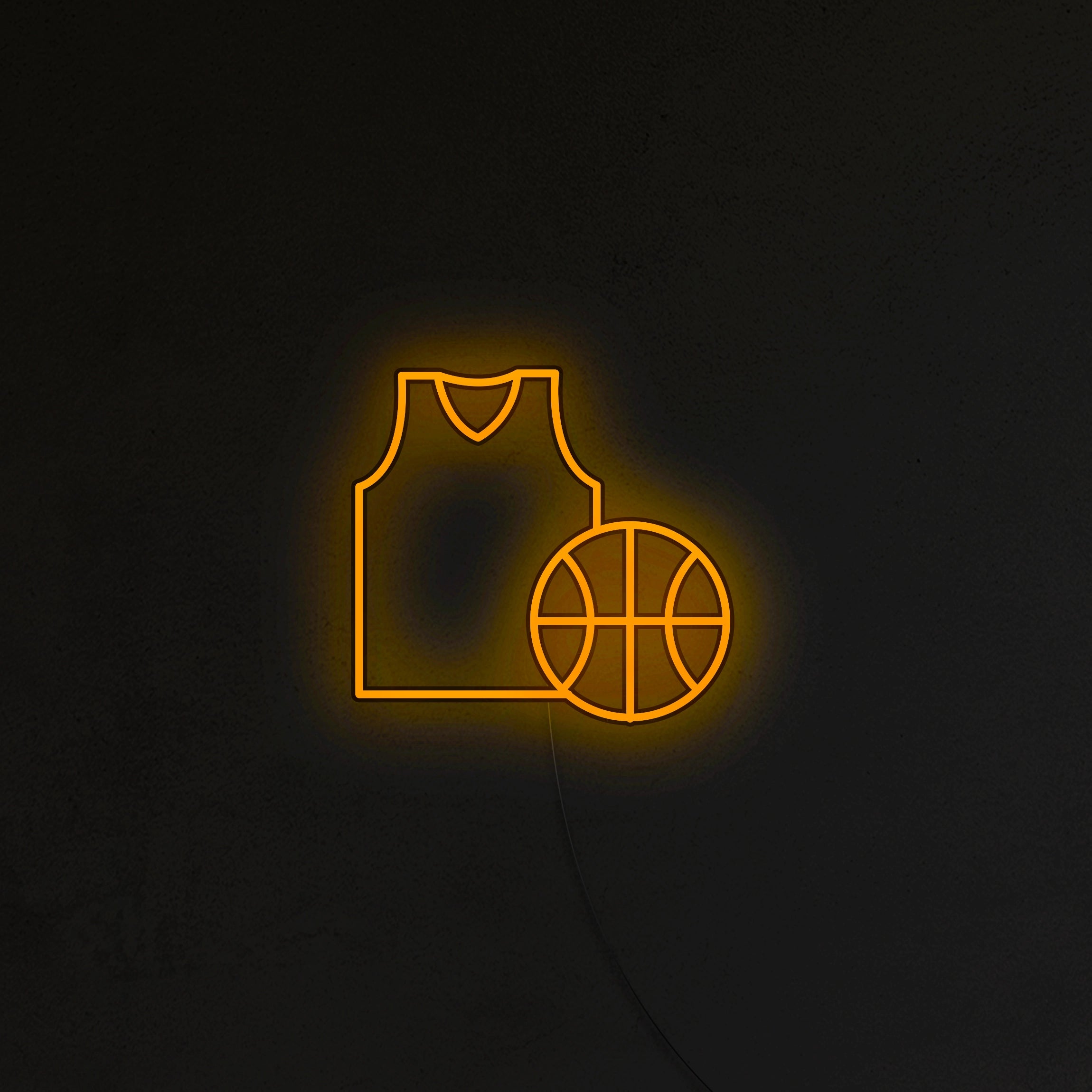 Strój Koszykarza Neon LED