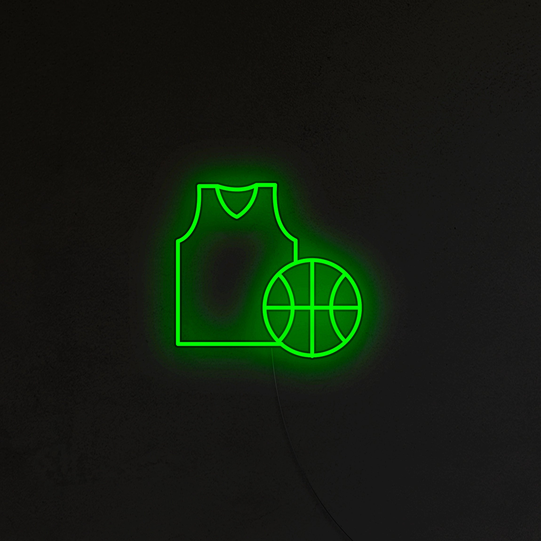 Strój Koszykarza Neon LED