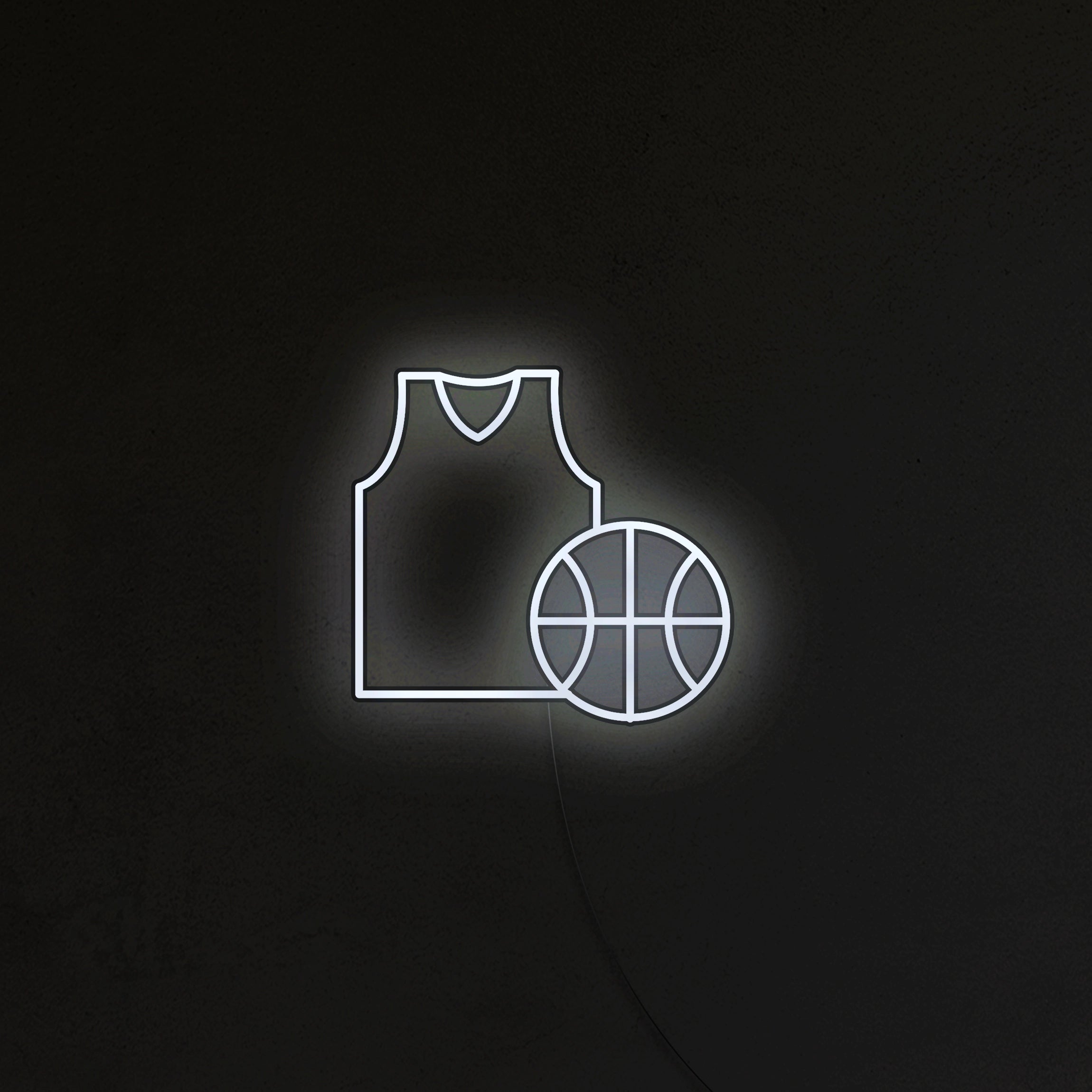 Strój Koszykarza Neon LED