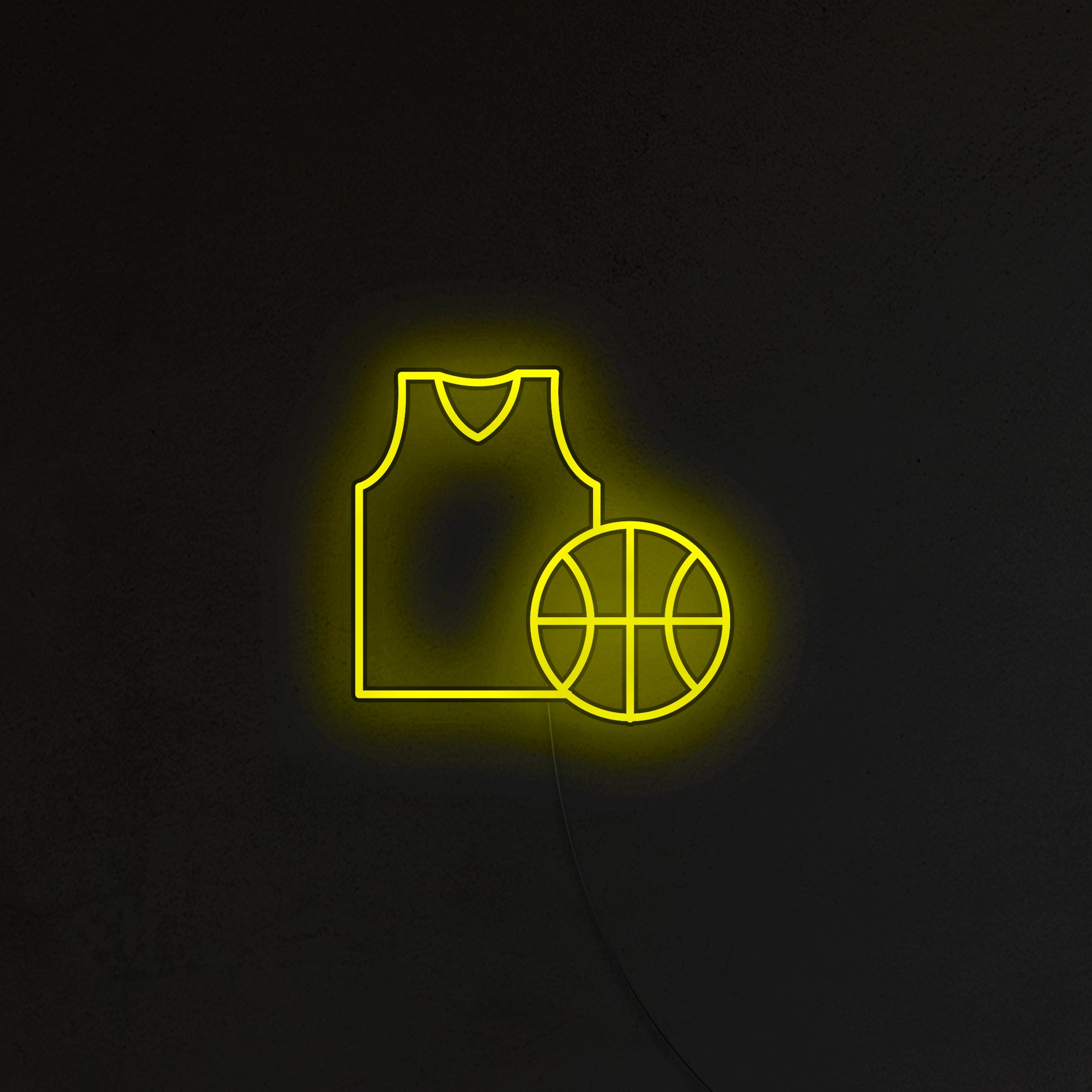 Strój Koszykarza Neon LED